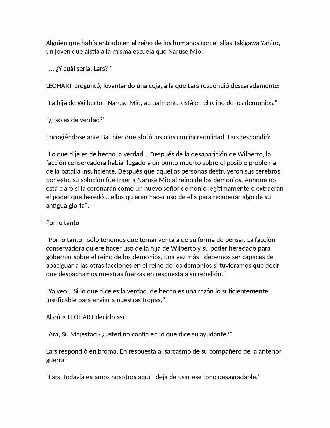 Shinmai Maou No Testament (Novela) (Novela) - Capítulo 26 - Página 5 - LectorTMOo