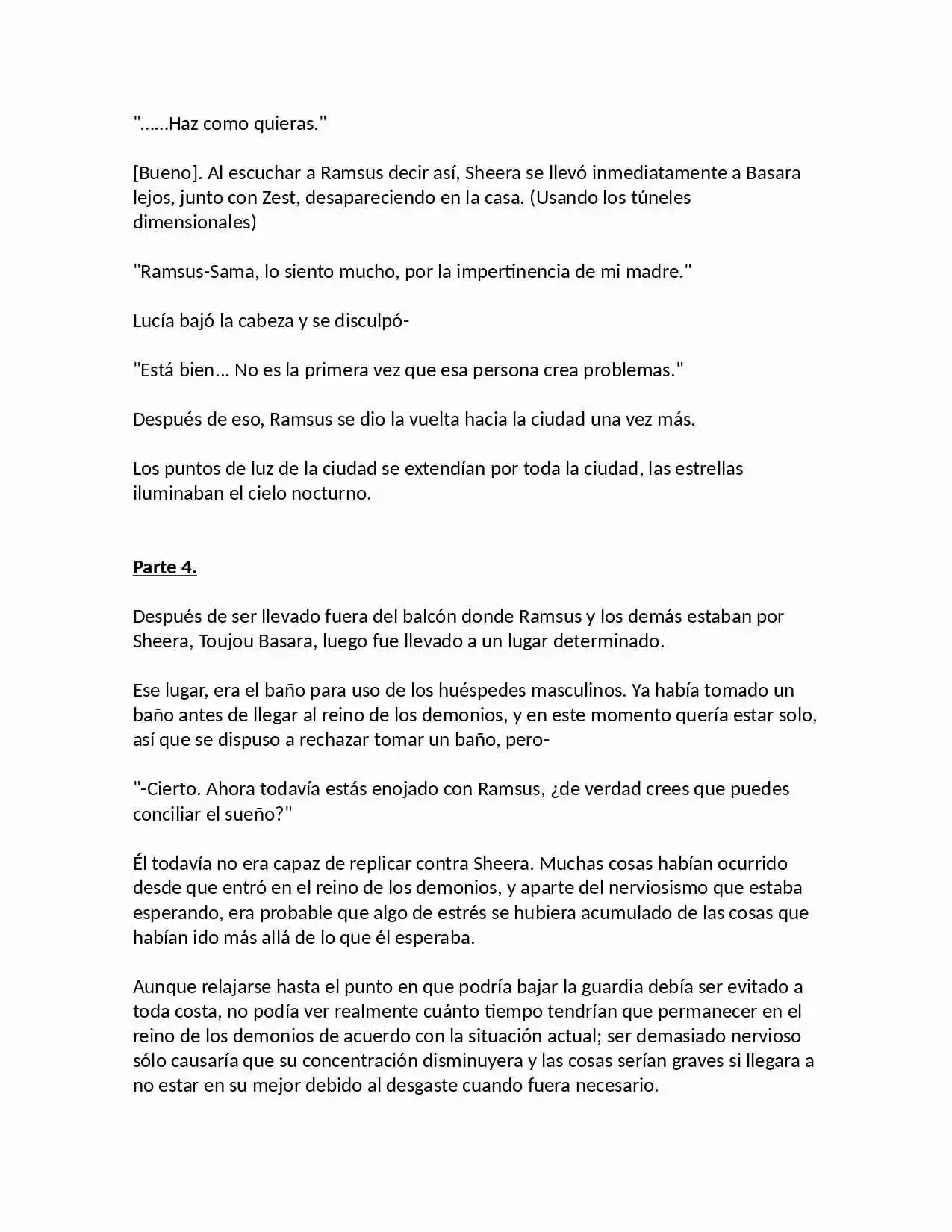 Shinmai Maou No Testament (Novela) (Novela) - Capítulo 26 - Página 35 - LectorTMOo