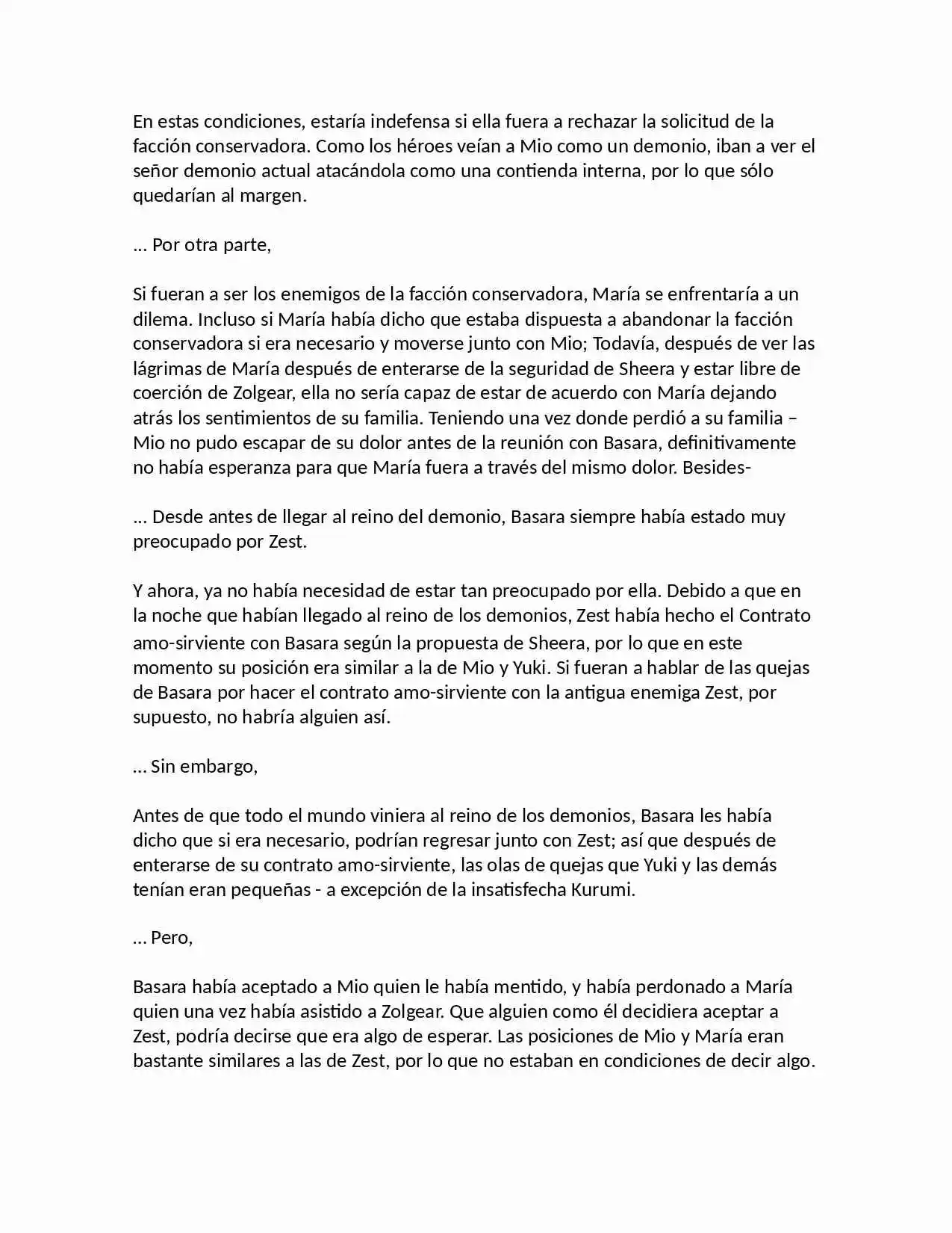 Shinmai Maou No Testament (Novela) (Novela) - Capítulo 27 - Página 4 - LectorTMOo
