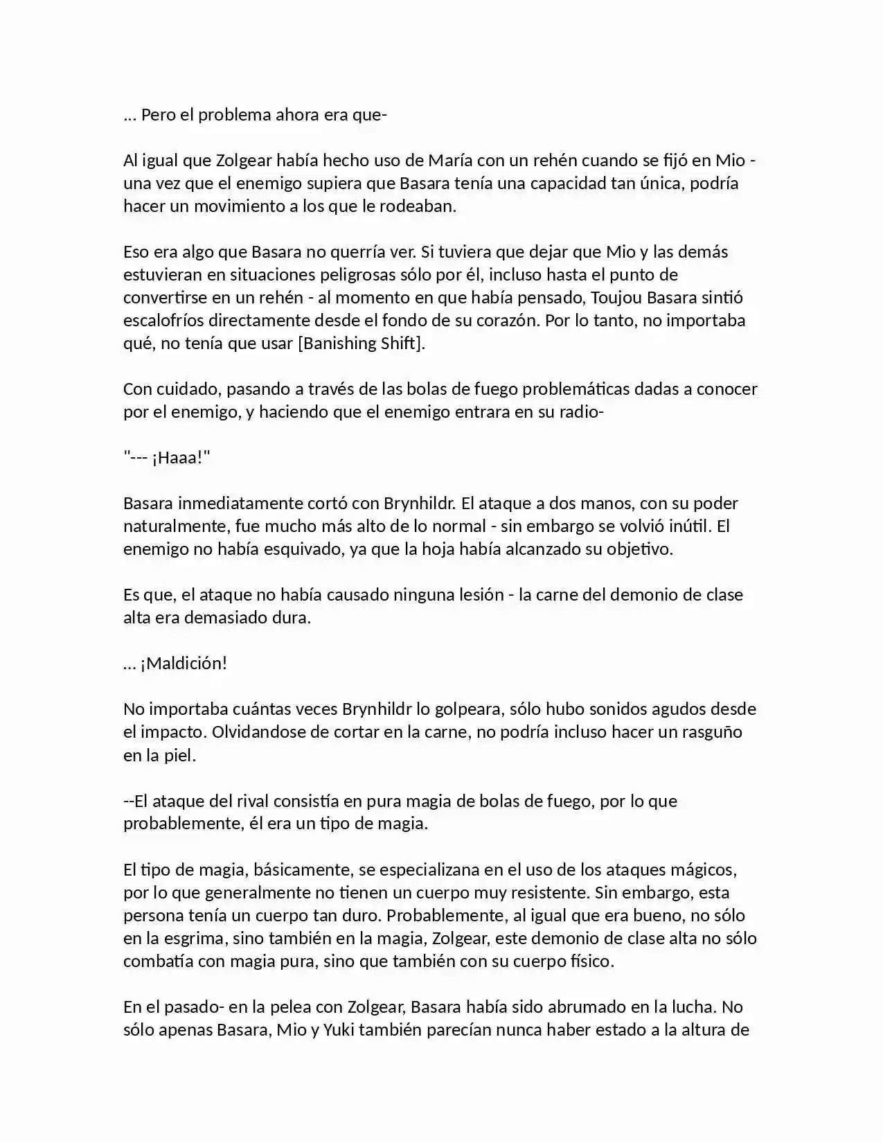Shinmai Maou No Testament (Novela) (Novela) - Capítulo 27 - Página 38 - LectorTMOo