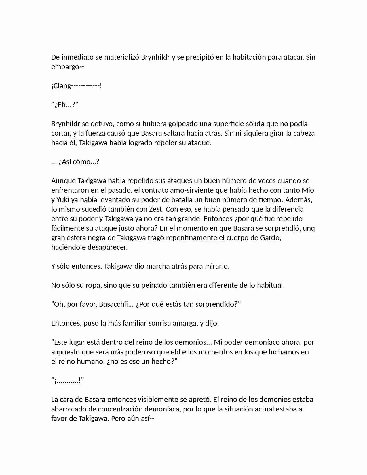 Shinmai Maou No Testament (Novela) (Novela) - Capítulo 28 - Página 8 - LectorTMOo