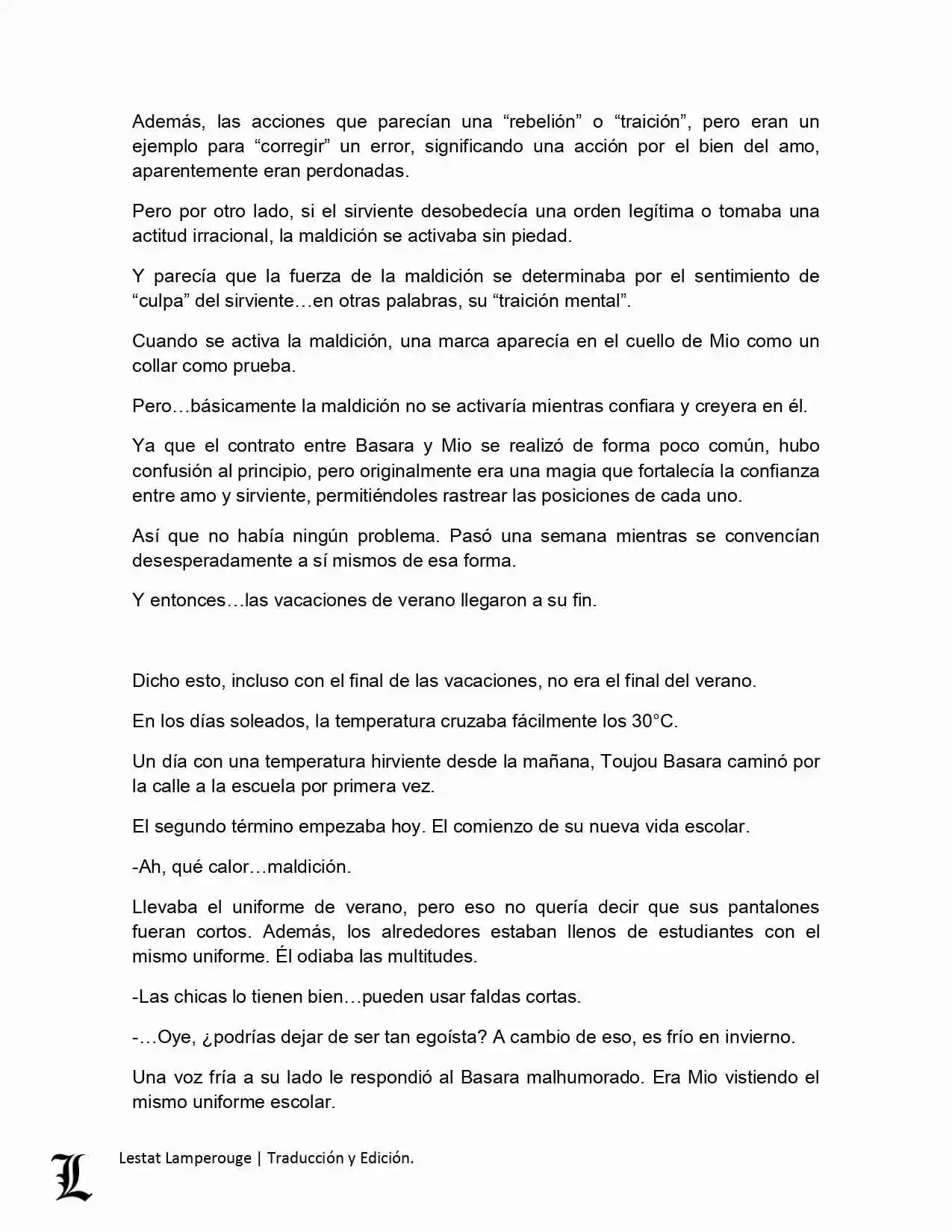 Shinmai Maou No Testament (Novela) (Novela) - Capítulo 3 - Página 2 - LectorTMOo