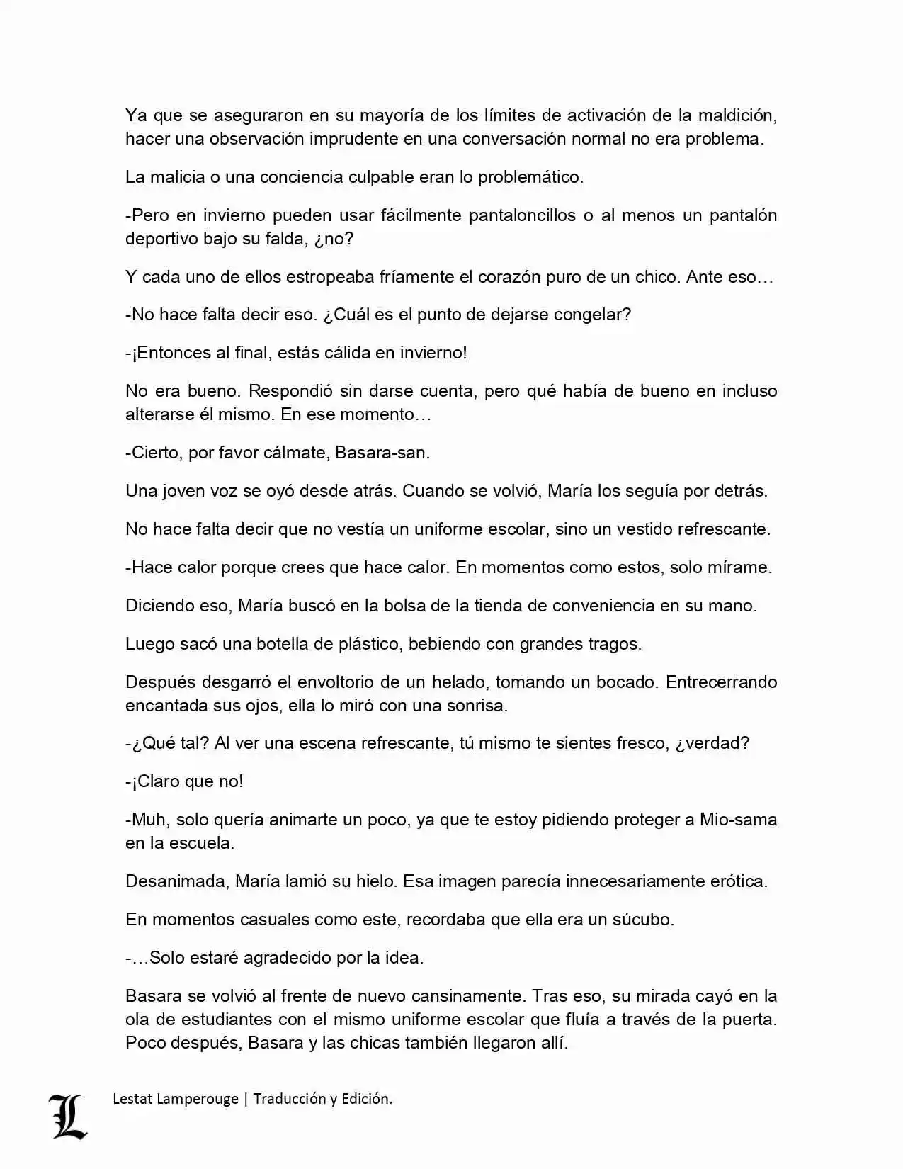 Shinmai Maou No Testament (Novela) (Novela) - Capítulo 3 - Página 3 - LectorTMOo