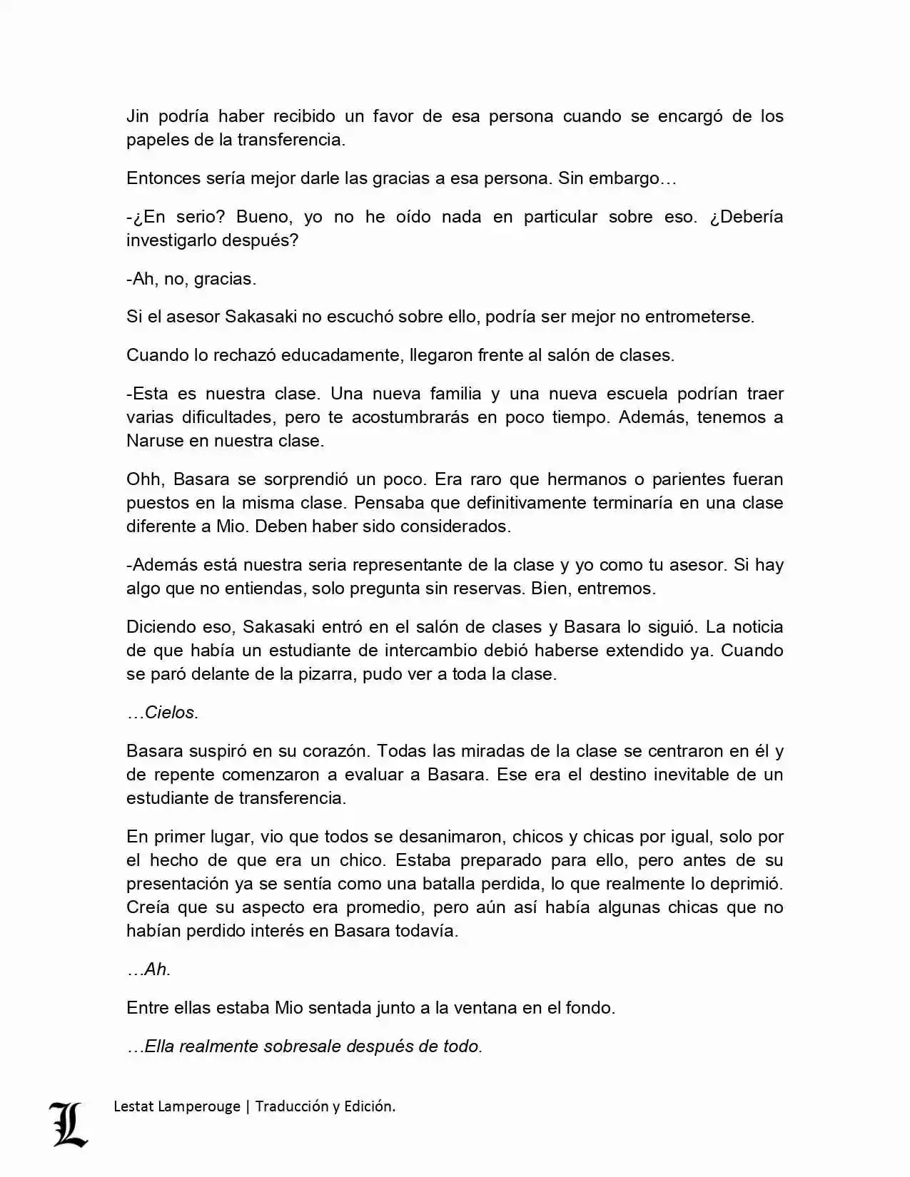 Shinmai Maou No Testament (Novela) (Novela) - Capítulo 3 - Página 6 - LectorTMOo