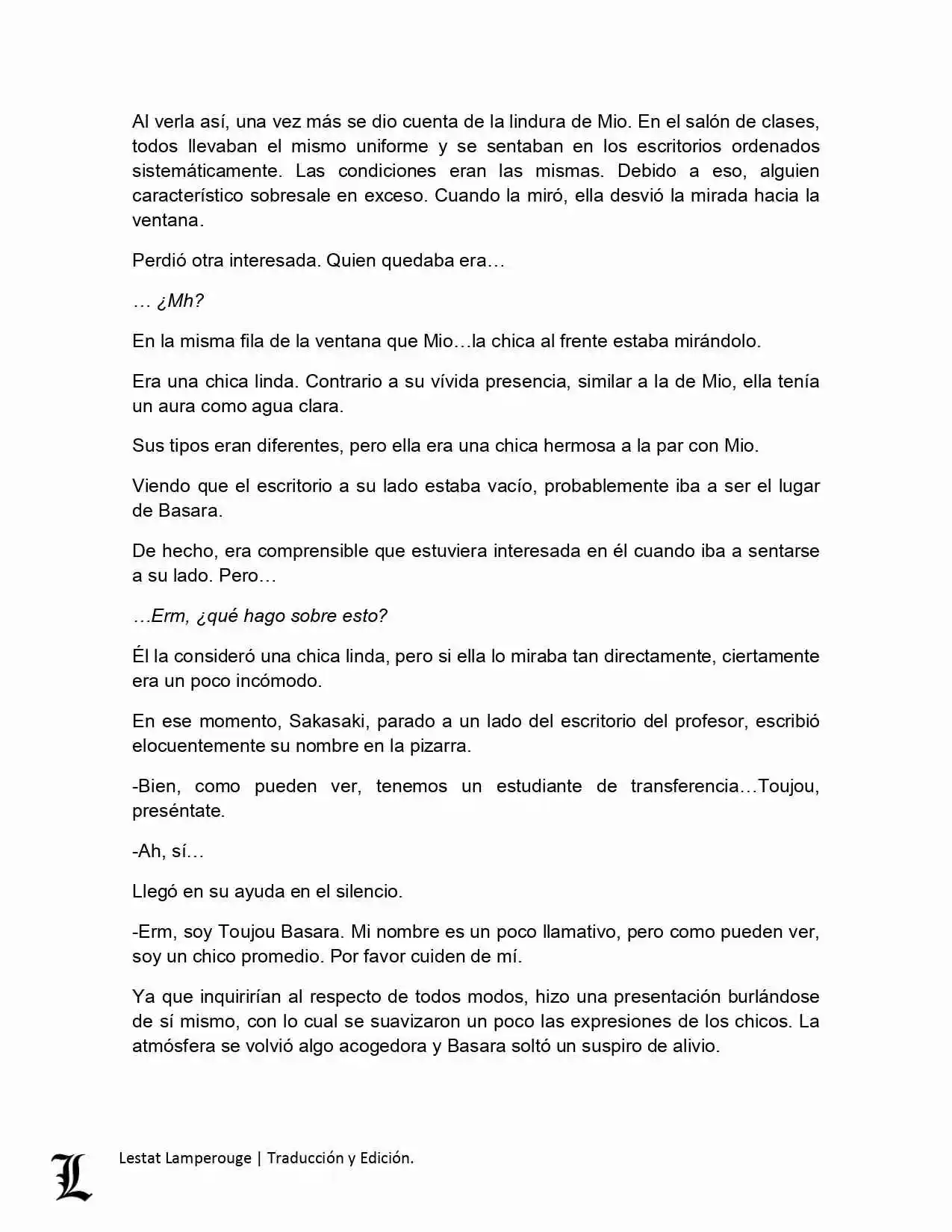 Shinmai Maou No Testament (Novela) (Novela) - Capítulo 3 - Página 7 - LectorTMOo