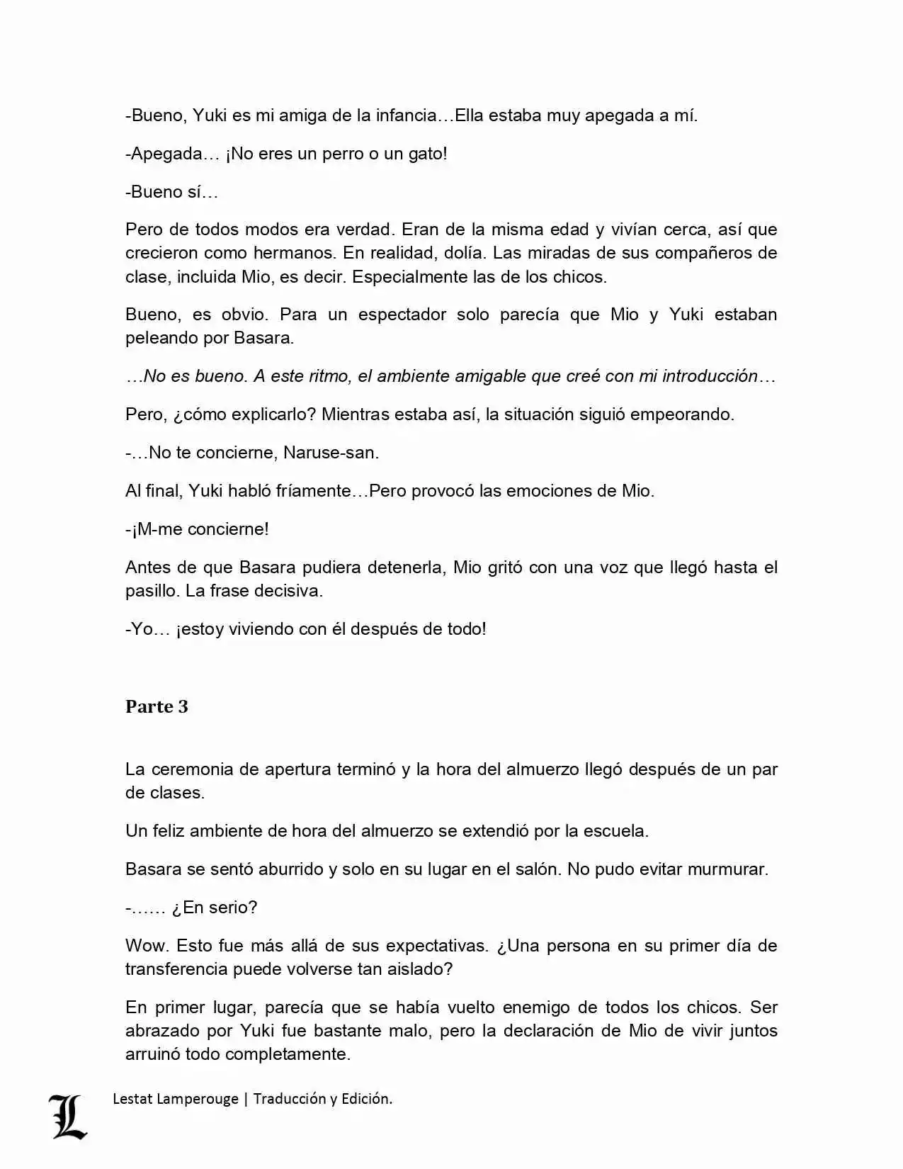 Shinmai Maou No Testament (Novela) (Novela) - Capítulo 3 - Página 11 - LectorTMOo