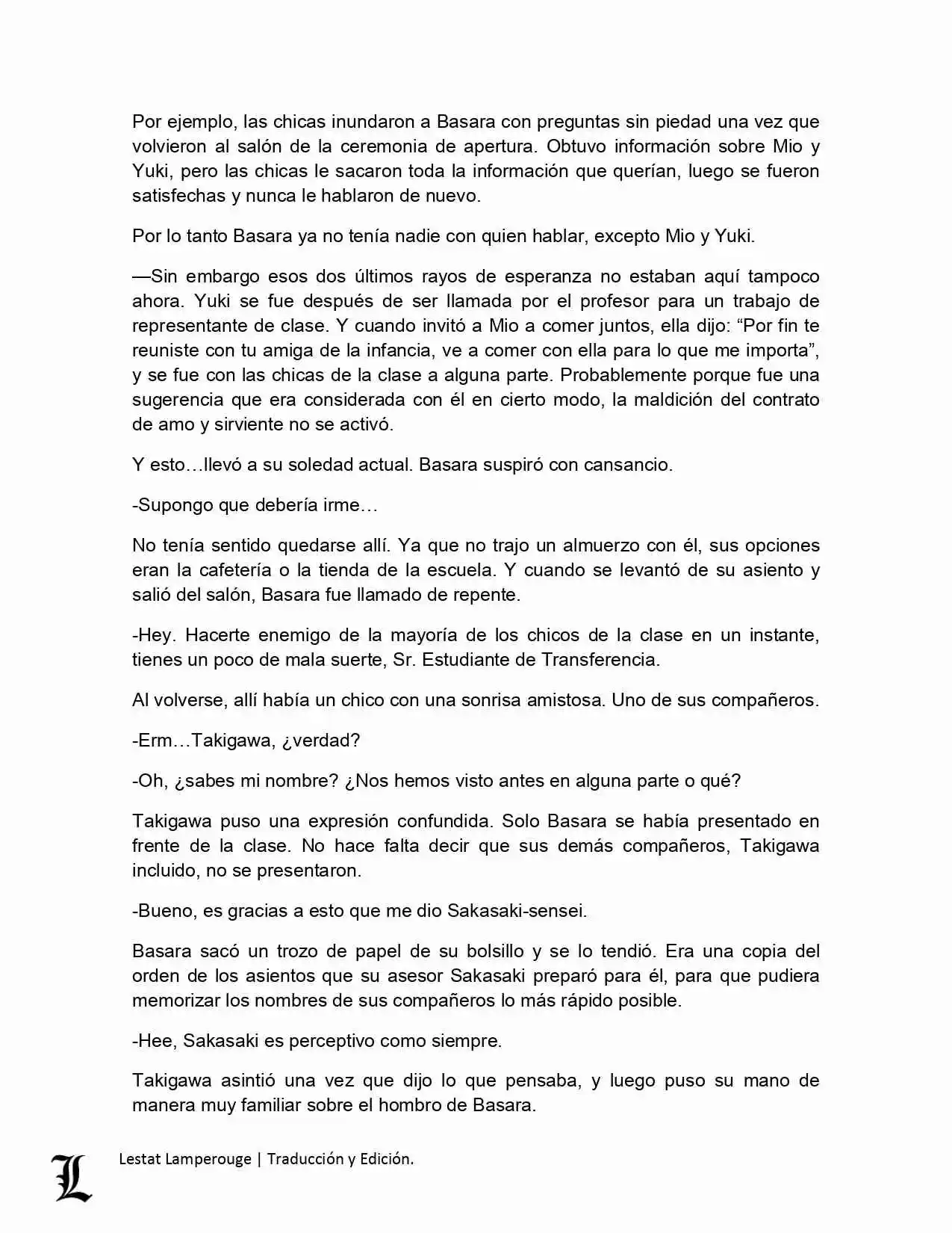 Shinmai Maou No Testament (Novela) (Novela) - Capítulo 3 - Página 12 - LectorTMOo