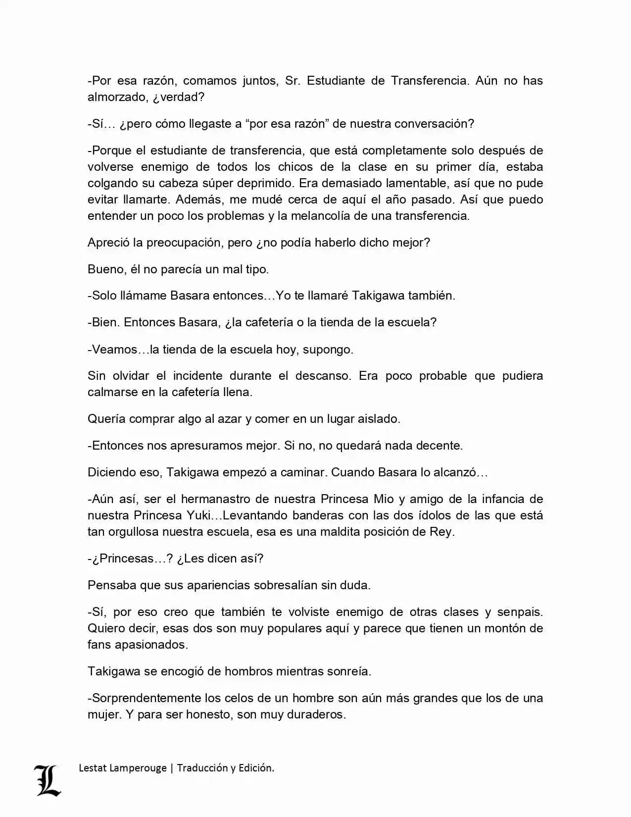 Shinmai Maou No Testament (Novela) (Novela) - Capítulo 3 - Página 13 - LectorTMOo