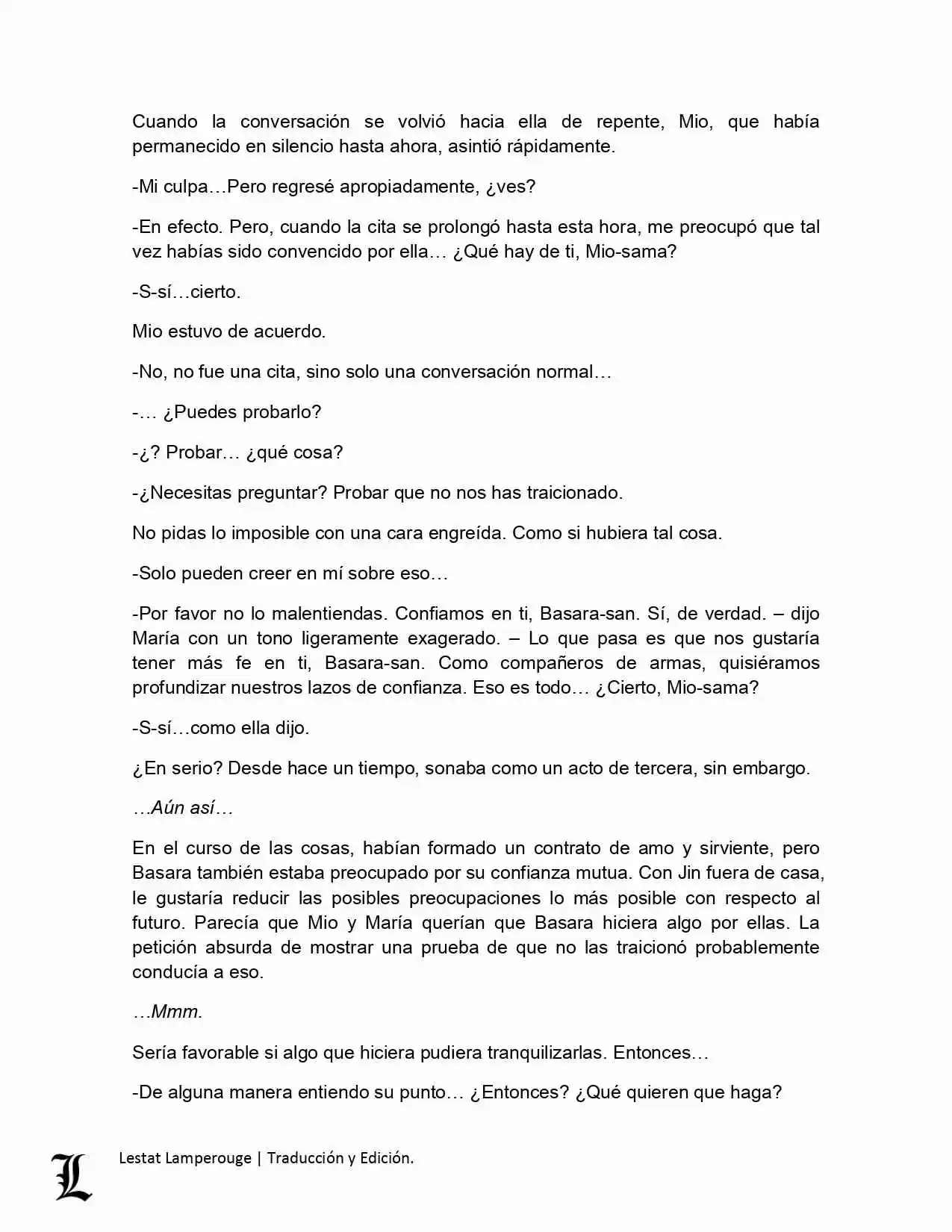 Shinmai Maou No Testament (Novela) (Novela) - Capítulo 3 - Página 30 - LectorTMOo