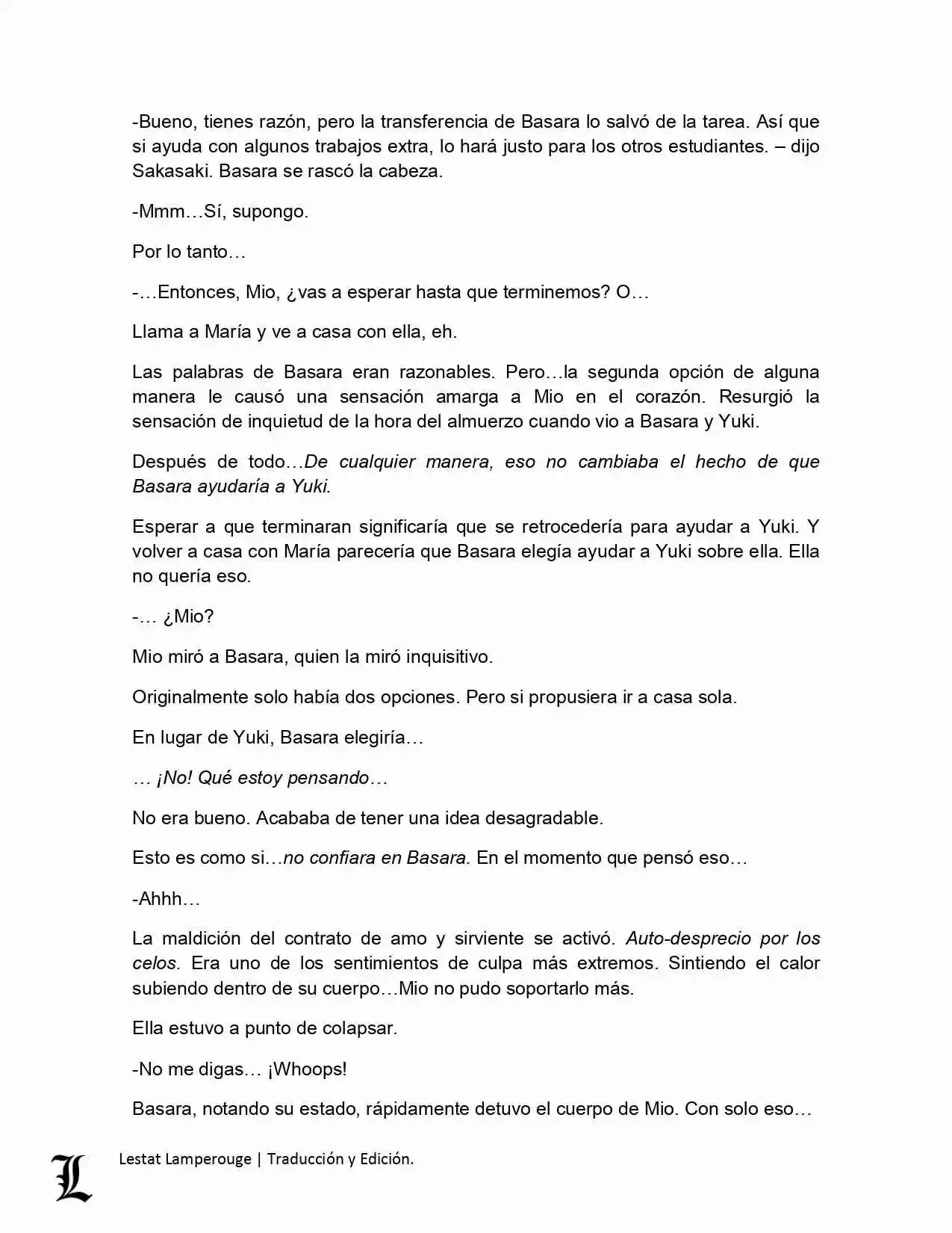 Shinmai Maou No Testament (Novela) (Novela) - Capítulo 3 - Página 46 - LectorTMOo