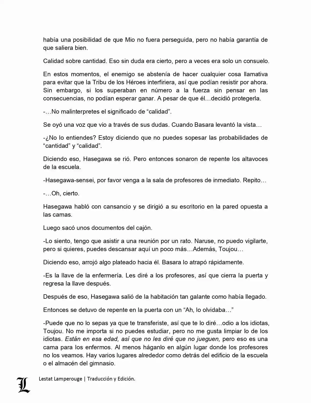 Shinmai Maou No Testament (Novela) (Novela) - Capítulo 3 - Página 53 - LectorTMOo