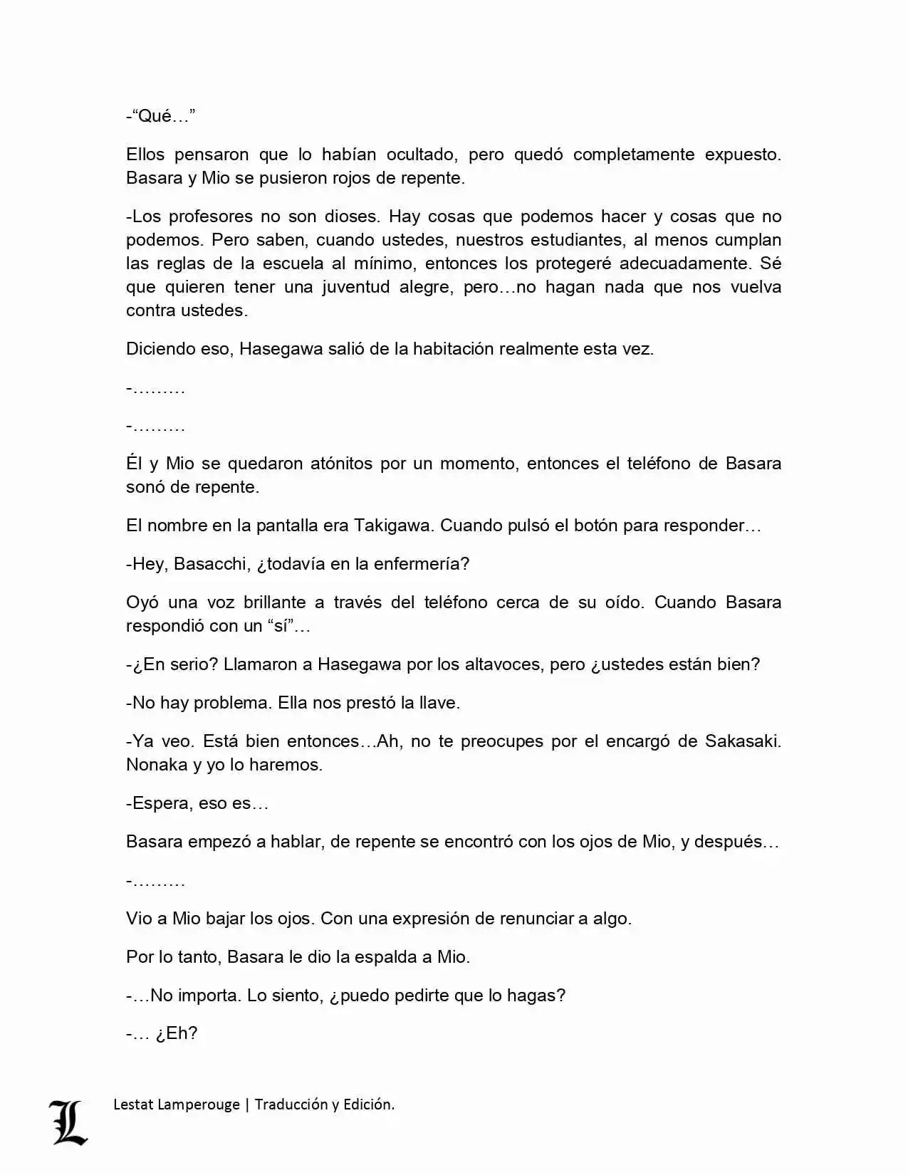 Shinmai Maou No Testament (Novela) (Novela) - Capítulo 3 - Página 54 - LectorTMOo
