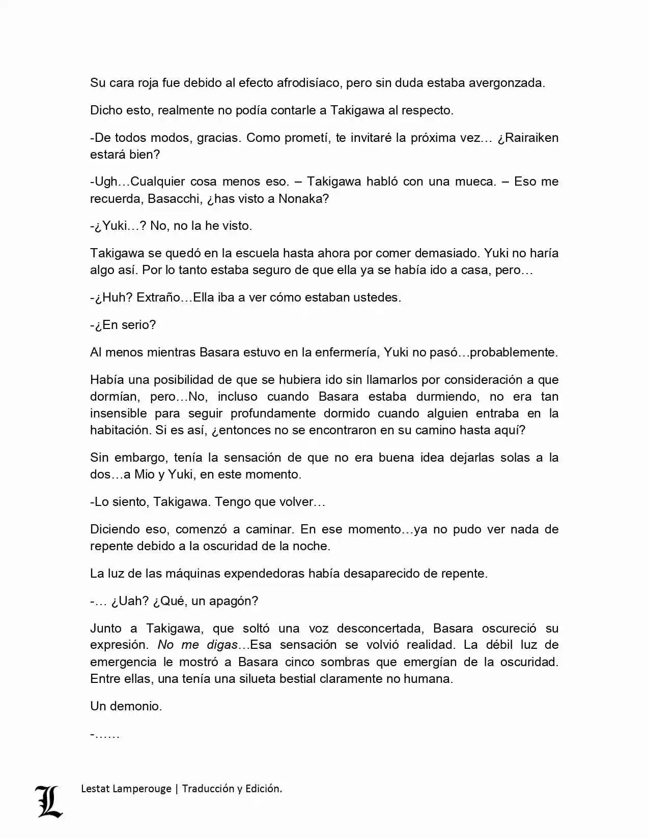 Shinmai Maou No Testament (Novela) (Novela) - Capítulo 3 - Página 58 - LectorTMOo