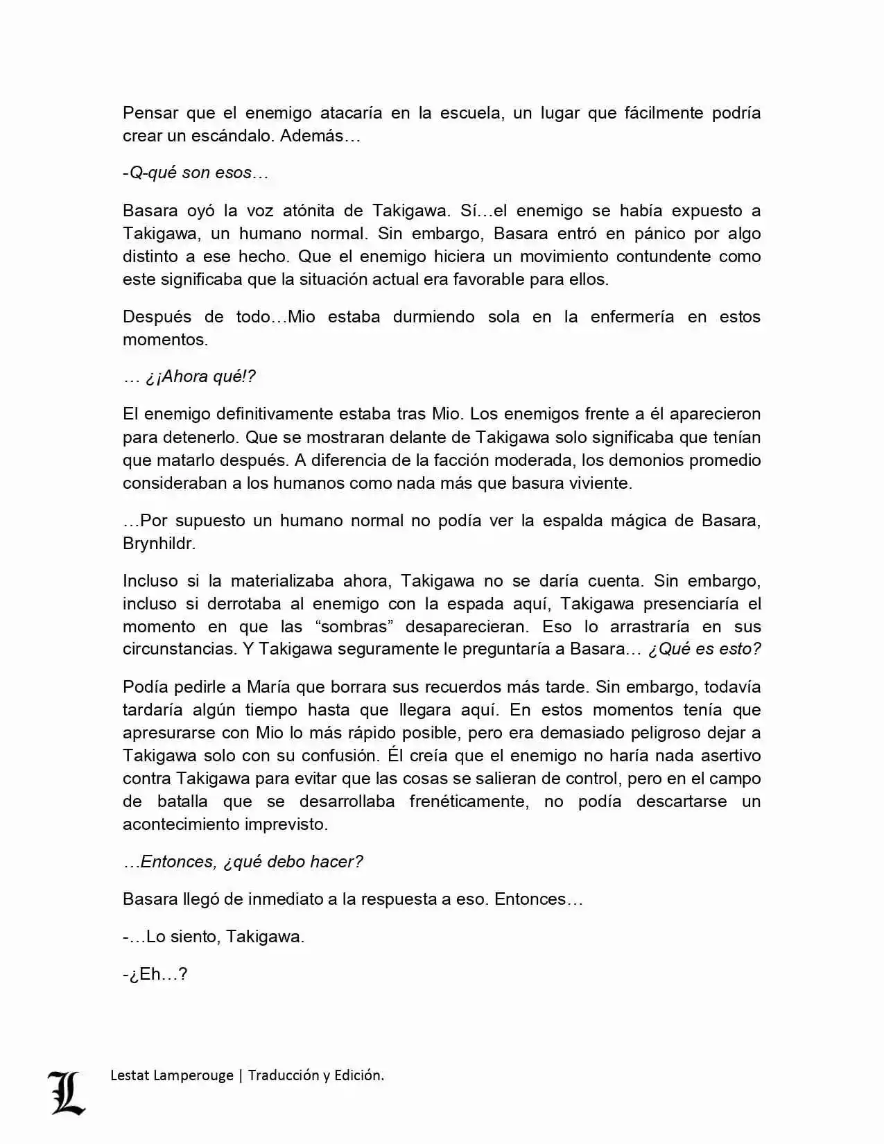 Shinmai Maou No Testament (Novela) (Novela) - Capítulo 3 - Página 60 - LectorTMOo