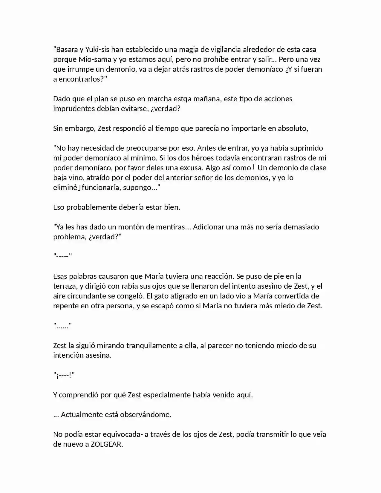Shinmai Maou No Testament (Novela) (Novela) - Capítulo 30 - Página 36 - LectorTMOo