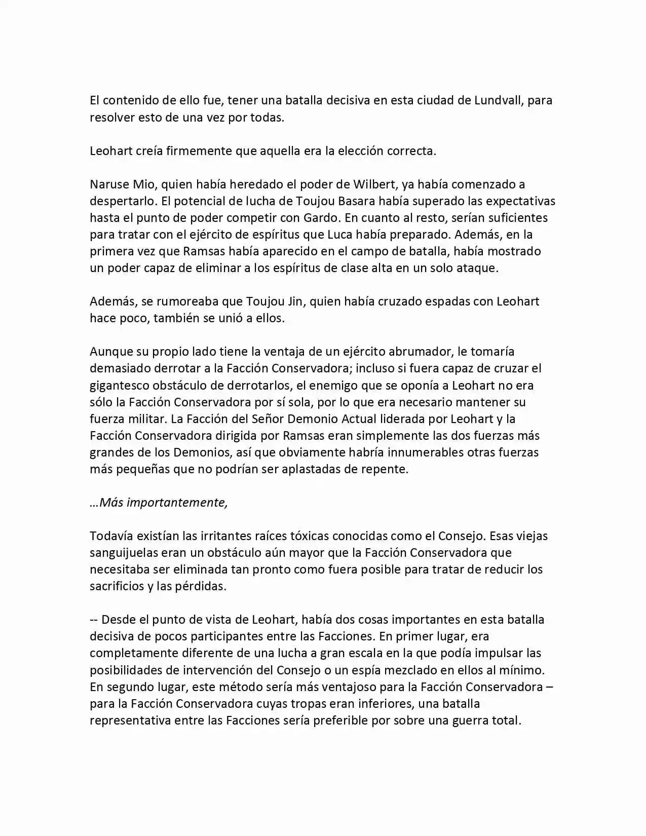 Shinmai Maou No Testament (Novela) (Novela) - Capítulo 33 - Página 8 - LectorTMOo