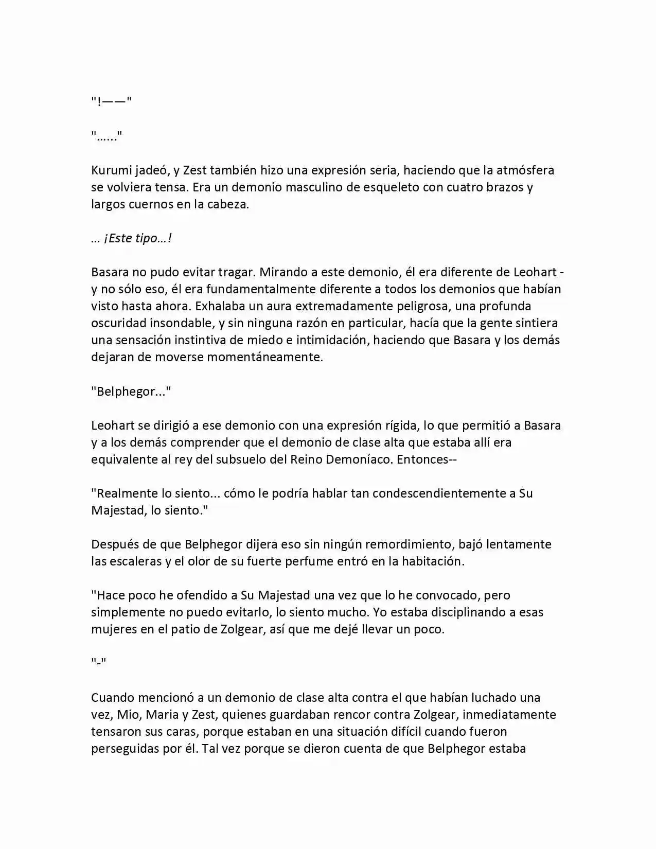 Shinmai Maou No Testament (Novela) (Novela) - Capítulo 35 - Página 7 - LectorTMOo