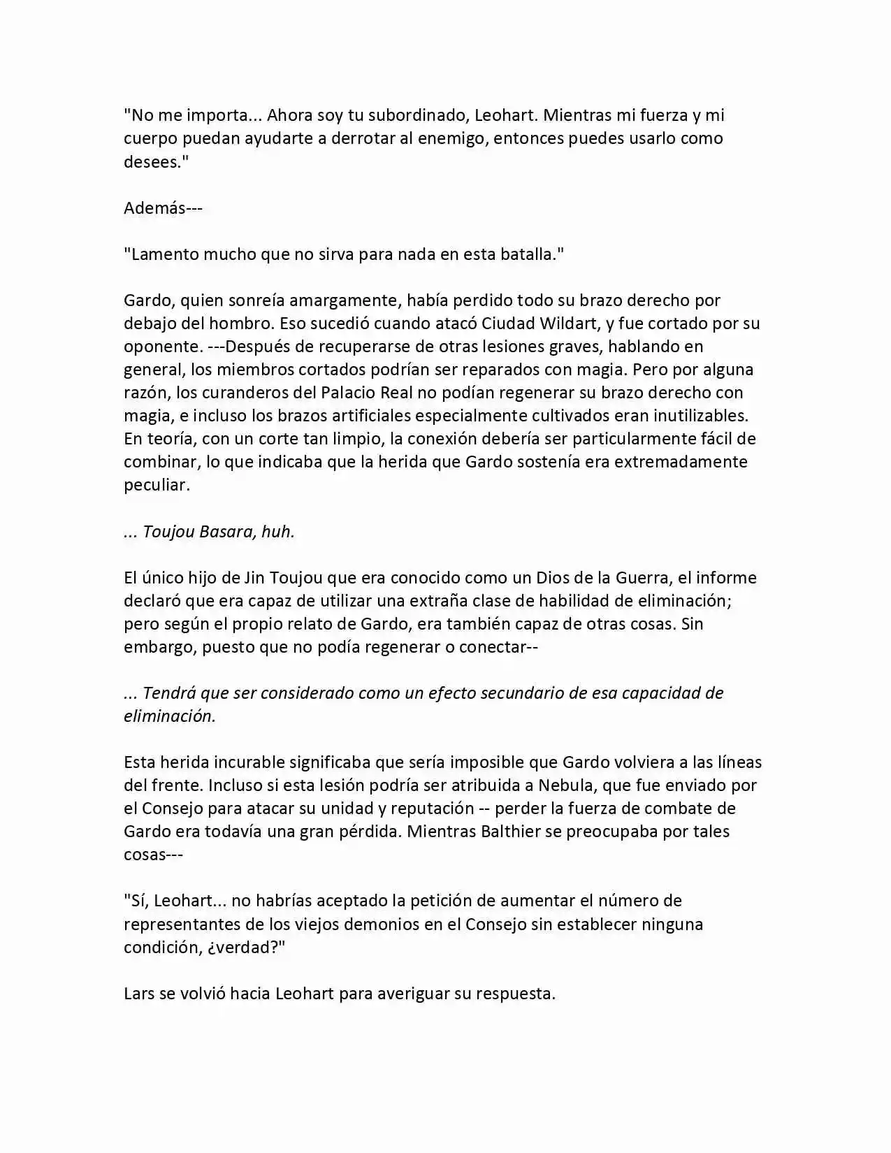 Shinmai Maou No Testament (Novela) (Novela) - Capítulo 35 - Página 37 - LectorTMOo