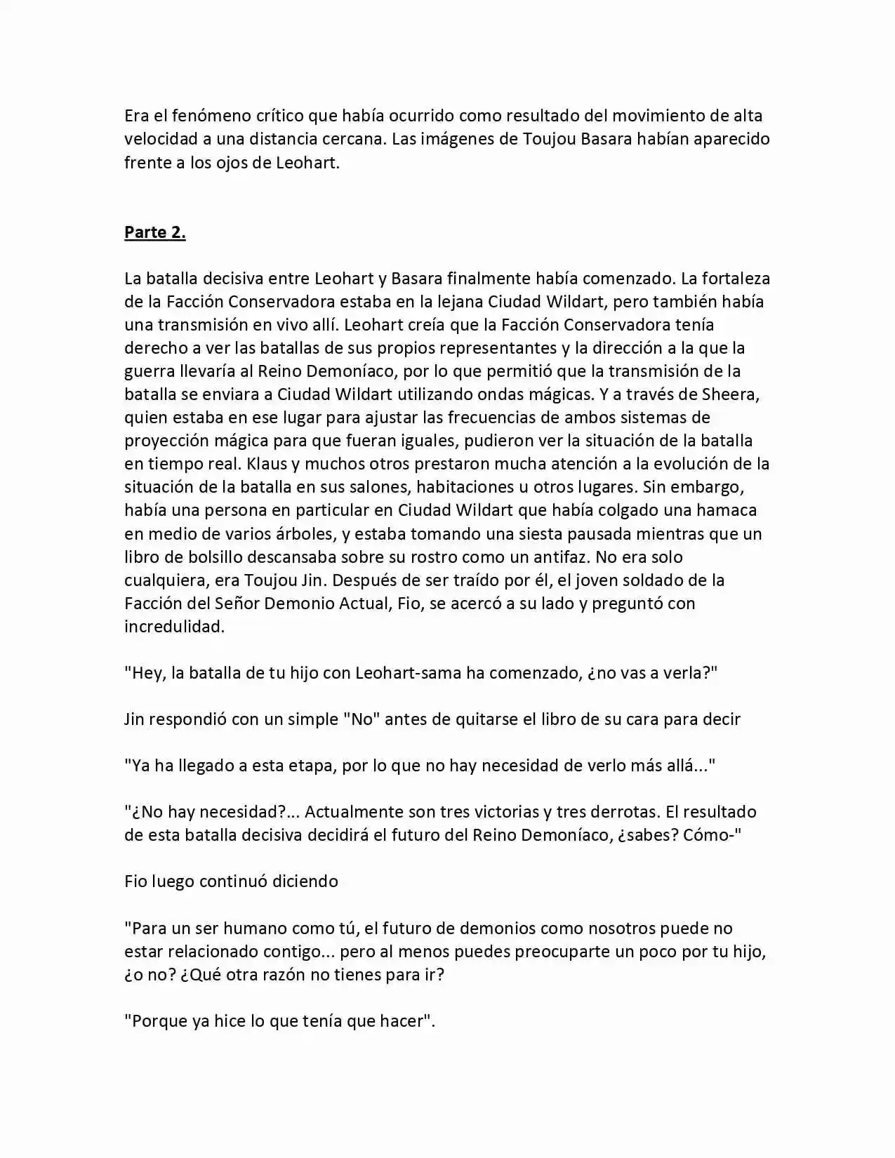 Shinmai Maou No Testament (Novela) (Novela) - Capítulo 37 - Página 3 - LectorTMOo