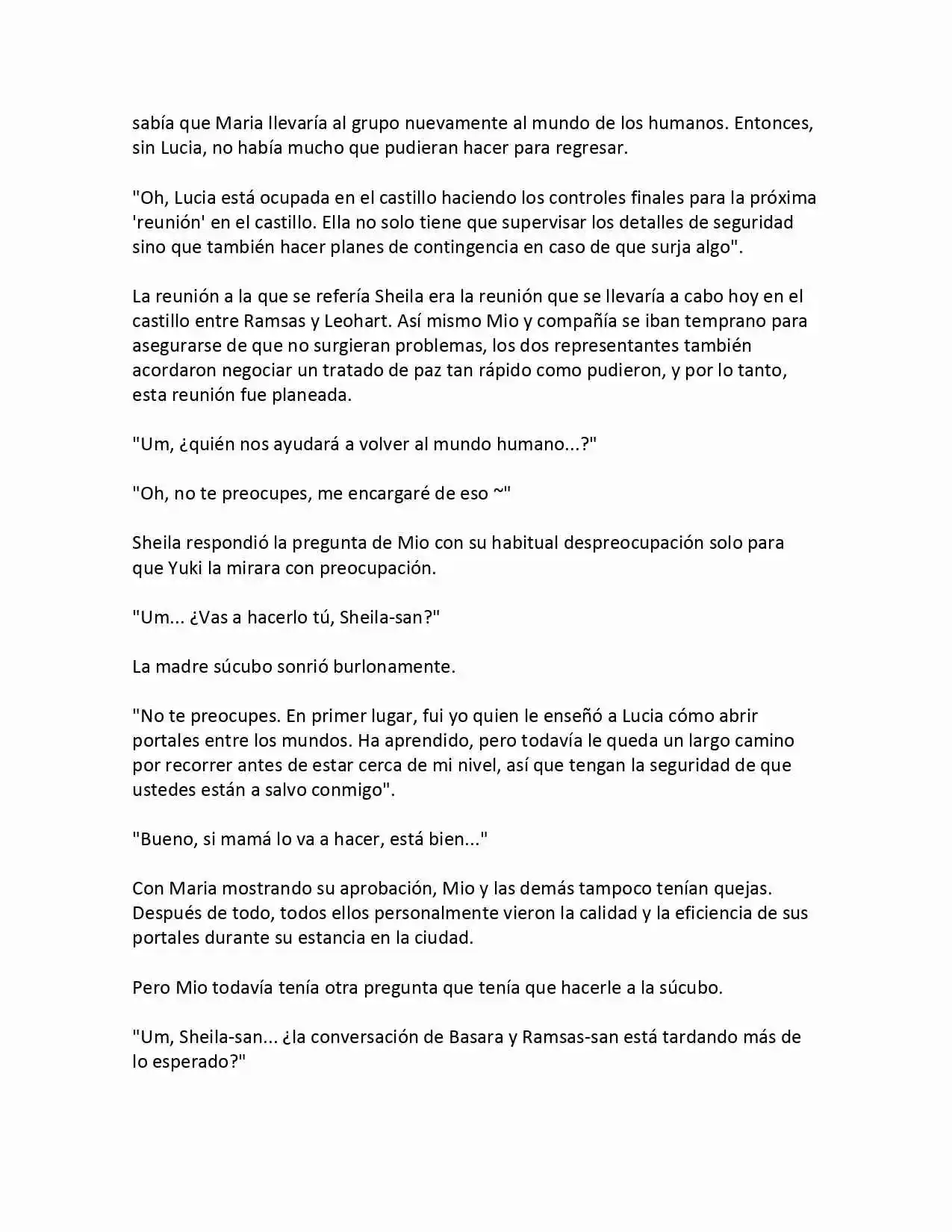 Shinmai Maou No Testament (Novela) (Novela) - Capítulo 39 - Página 8 - LectorTMOo