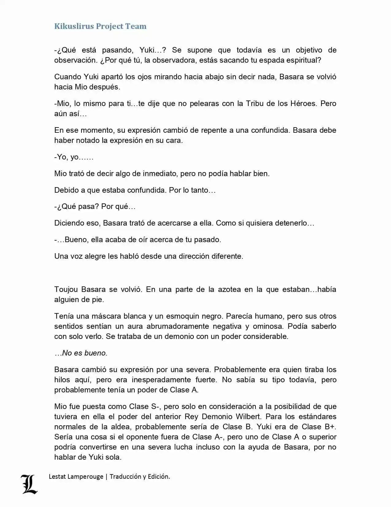 Shinmai Maou No Testament (Novela) (Novela) - Capítulo 4 - Página 6 - LectorTMOo