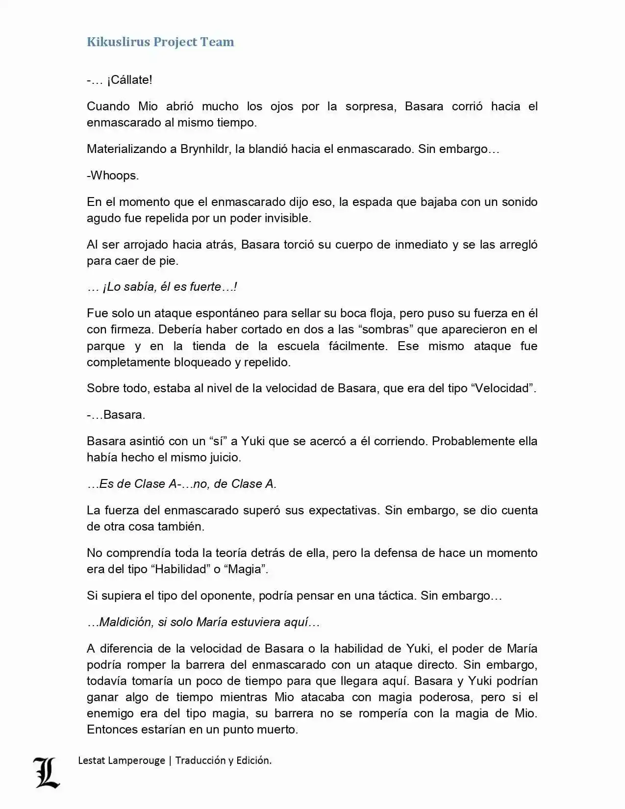 Shinmai Maou No Testament (Novela) (Novela) - Capítulo 4 - Página 8 - LectorTMOo