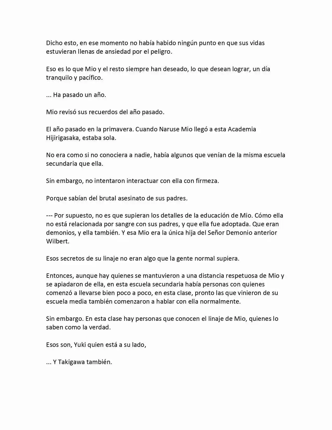 Shinmai Maou No Testament (Novela) (Novela) - Capítulo 42 - Página 8 - LectorTMOo