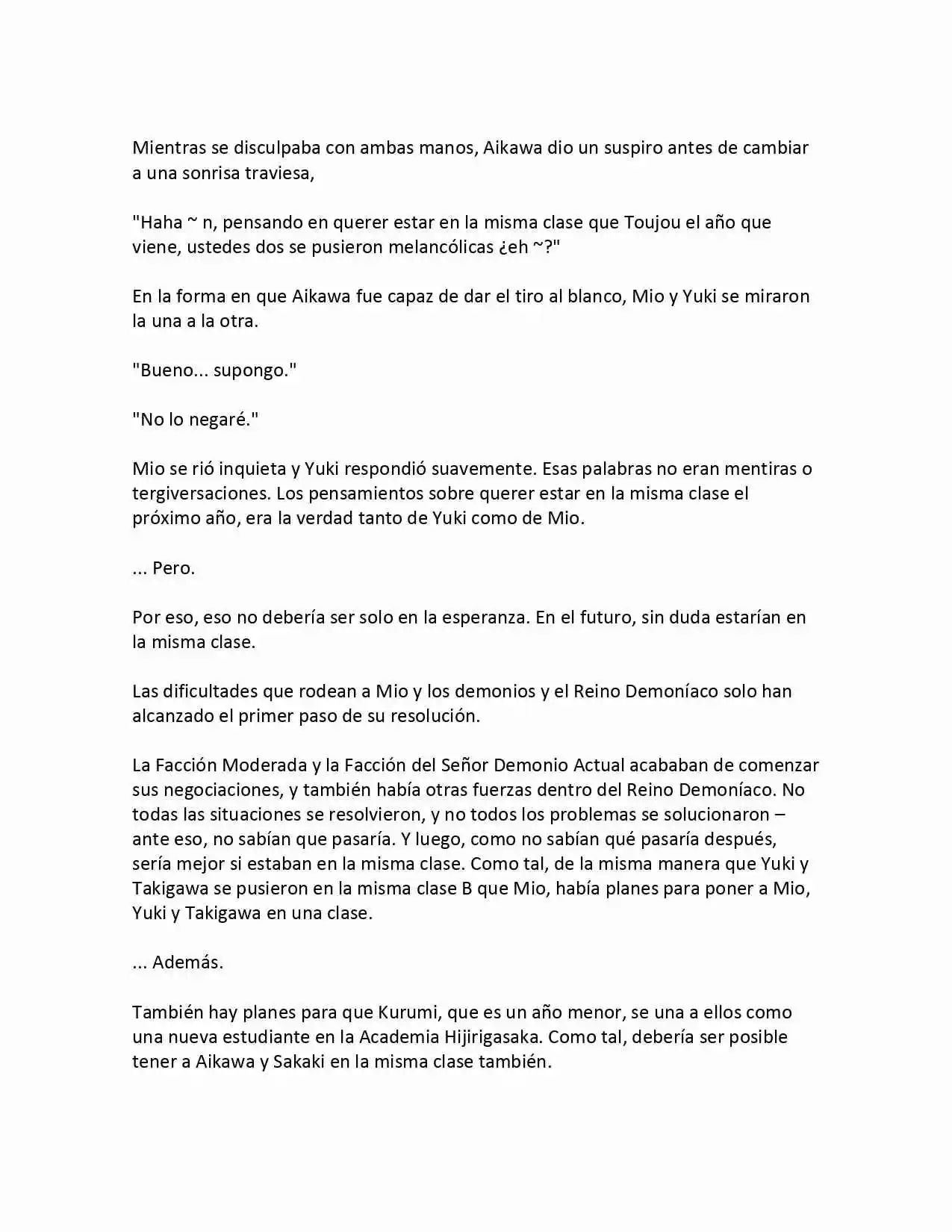 Shinmai Maou No Testament (Novela) (Novela) - Capítulo 42 - Página 10 - LectorTMOo
