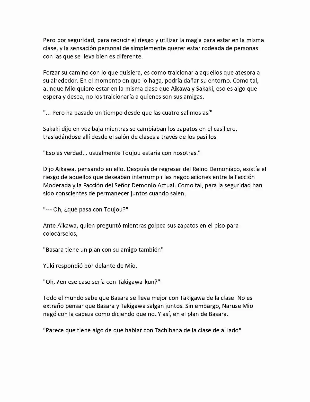 Shinmai Maou No Testament (Novela) (Novela) - Capítulo 42 - Página 11 - LectorTMOo