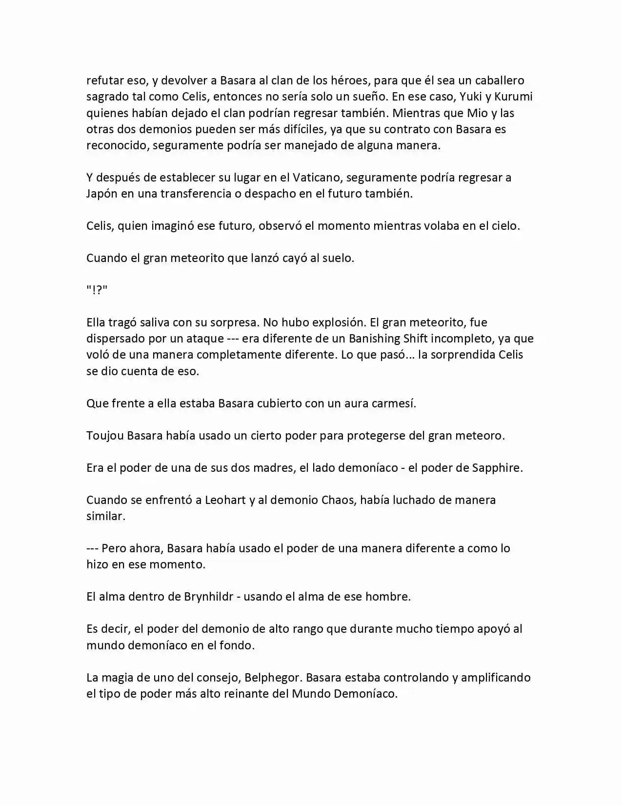 Shinmai Maou No Testament (Novela) (Novela) - Capítulo 46 - Página 34 - LectorTMOo