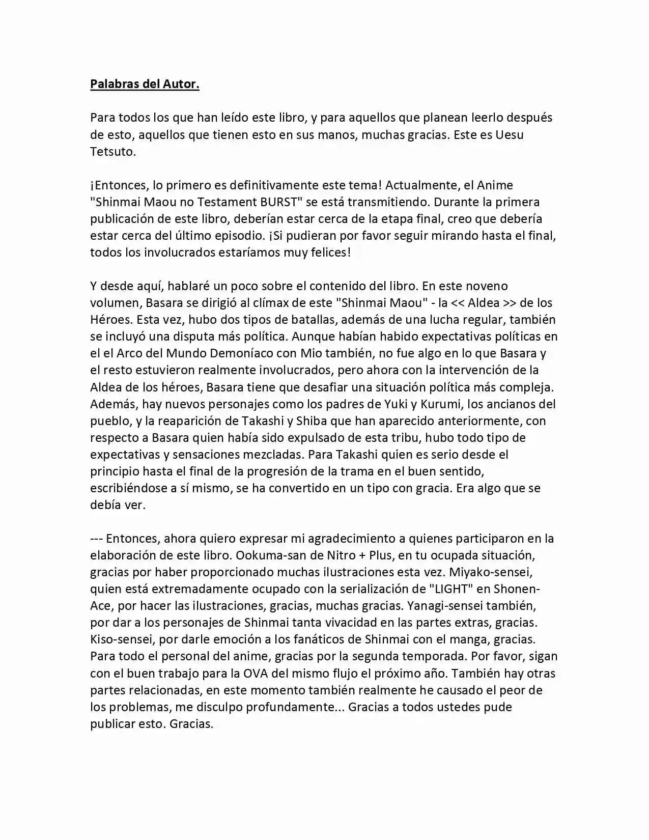 Shinmai Maou No Testament (Novela) (Novela) - Capítulo 47 - Página 26 - LectorTMOo