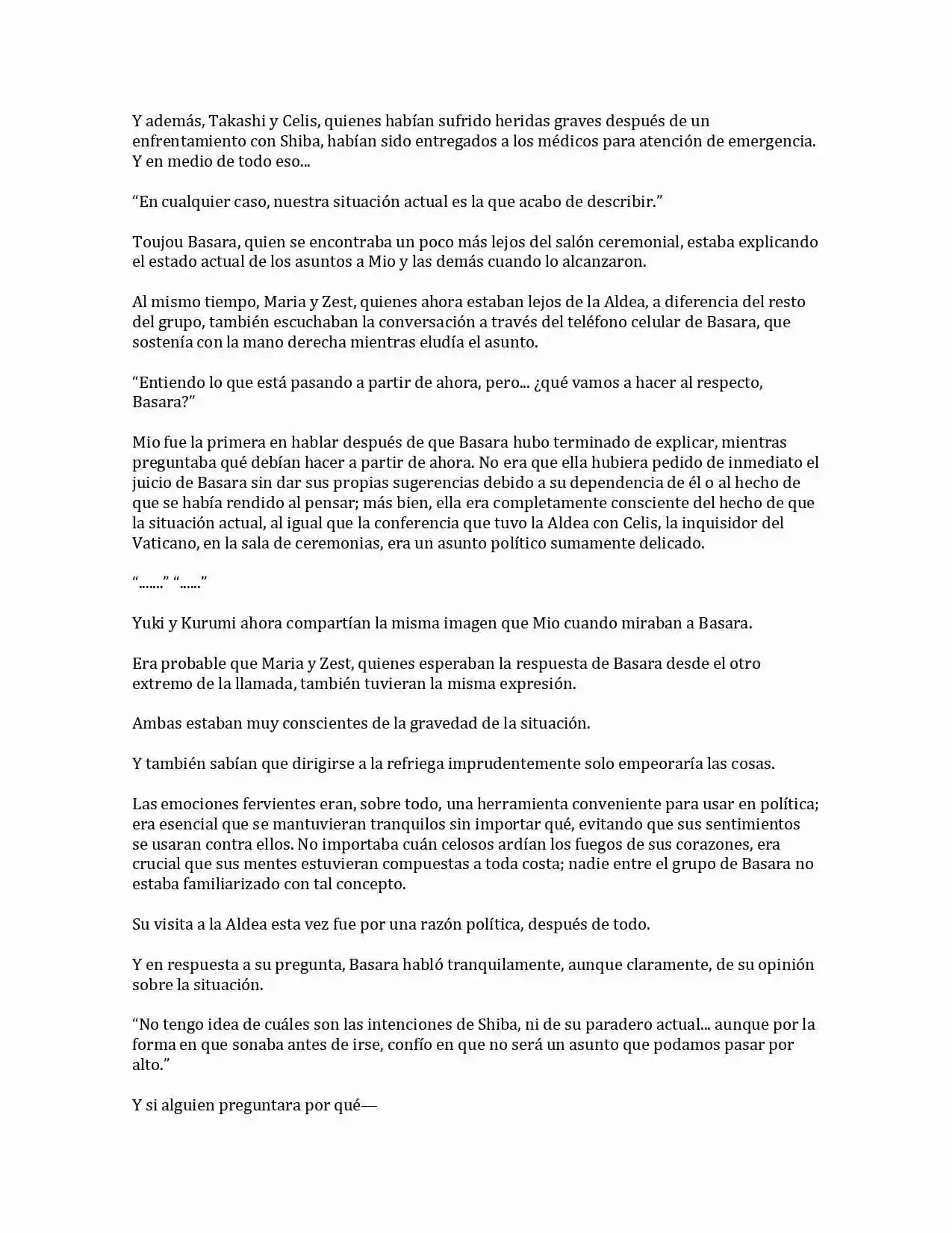 Shinmai Maou No Testament (Novela) (Novela) - Capítulo 48 - Página 6 - LectorTMOo