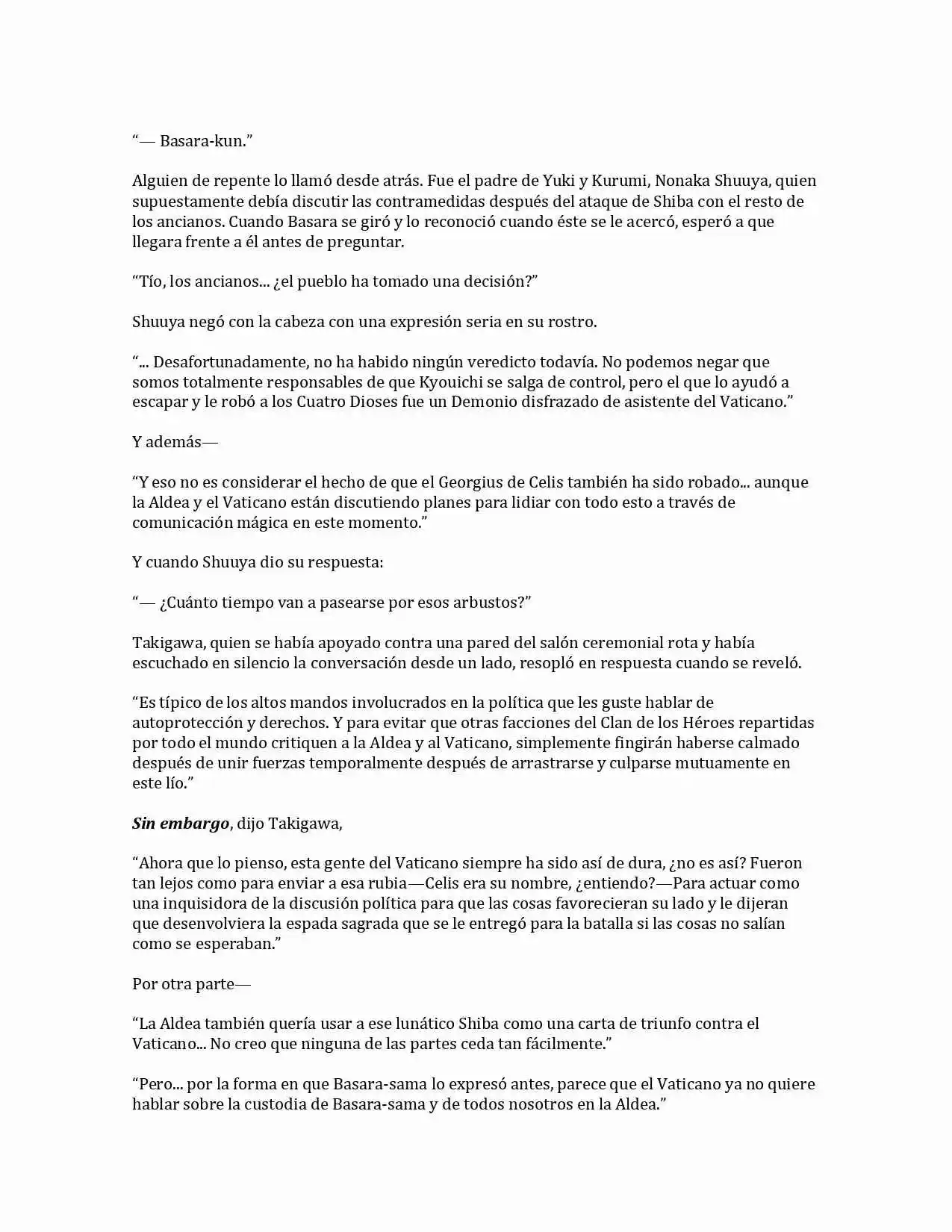 Shinmai Maou No Testament (Novela) (Novela) - Capítulo 48 - Página 8 - LectorTMOo