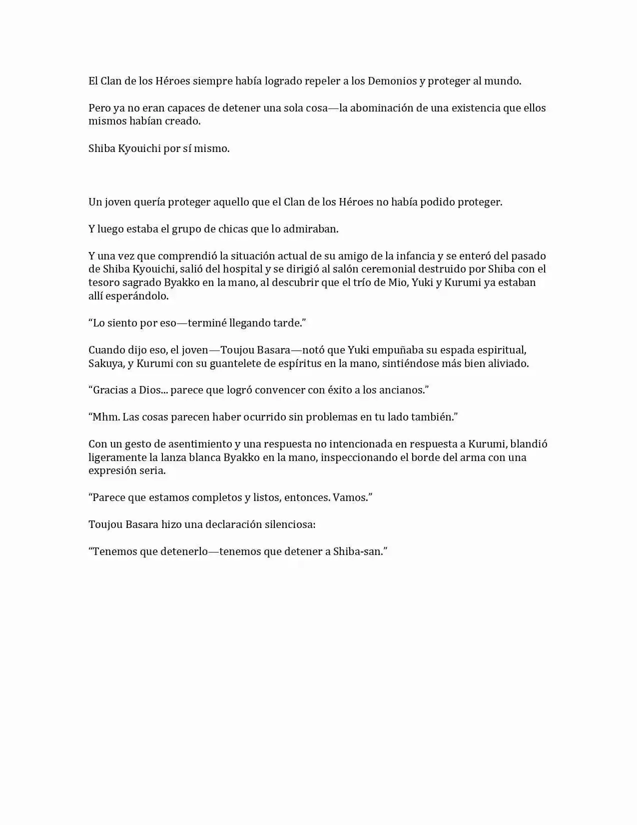 Shinmai Maou No Testament (Novela) (Novela) - Capítulo 49 - Página 1 - LectorTMOo
