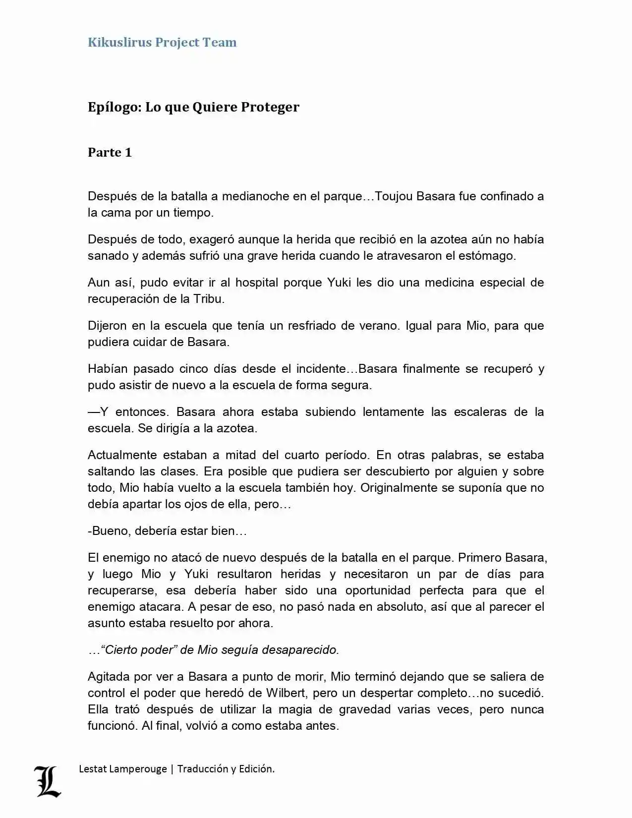 Shinmai Maou No Testament (Novela) (Novela) - Capítulo 5 - Página 1 - LectorTMOo