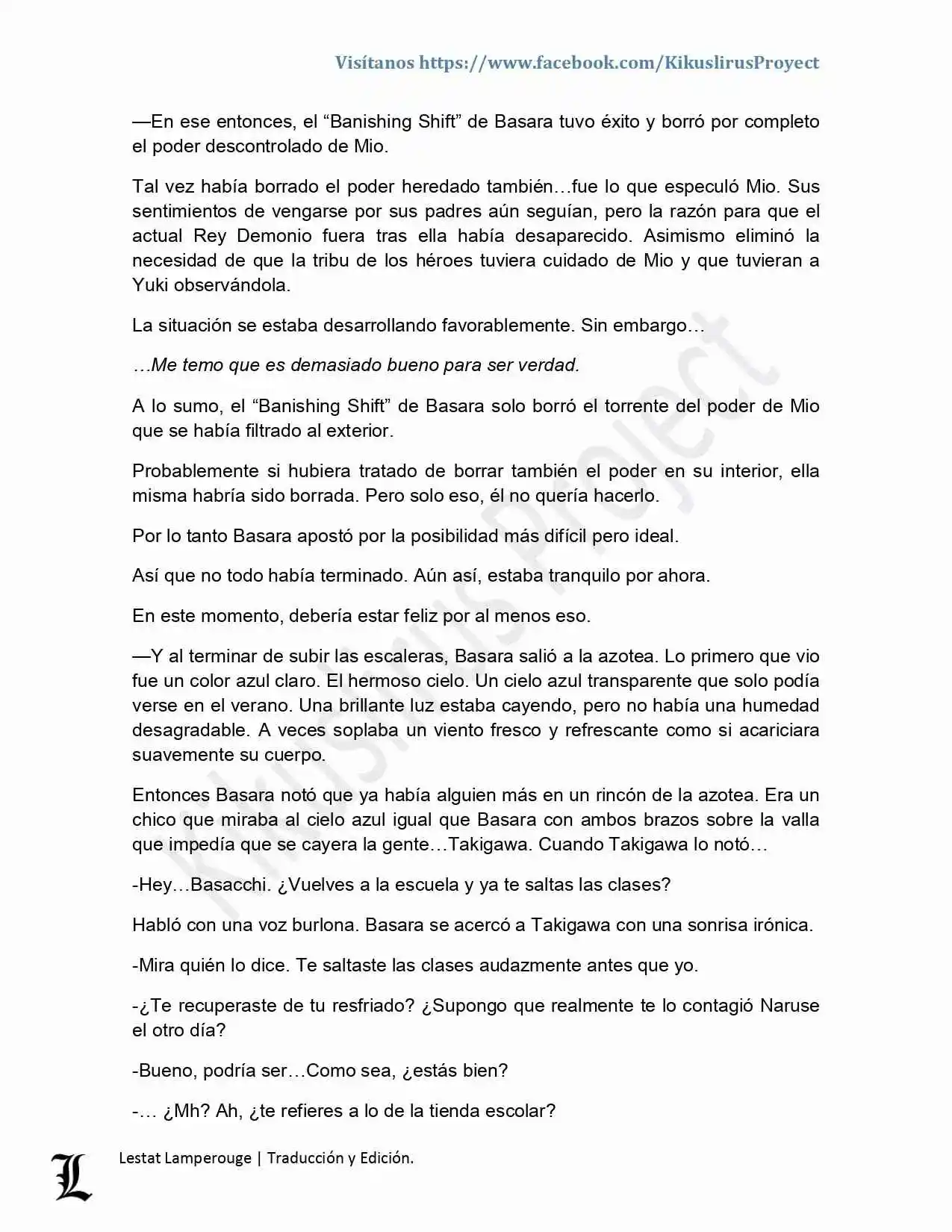 Shinmai Maou No Testament (Novela) (Novela) - Capítulo 5 - Página 2 - LectorTMOo