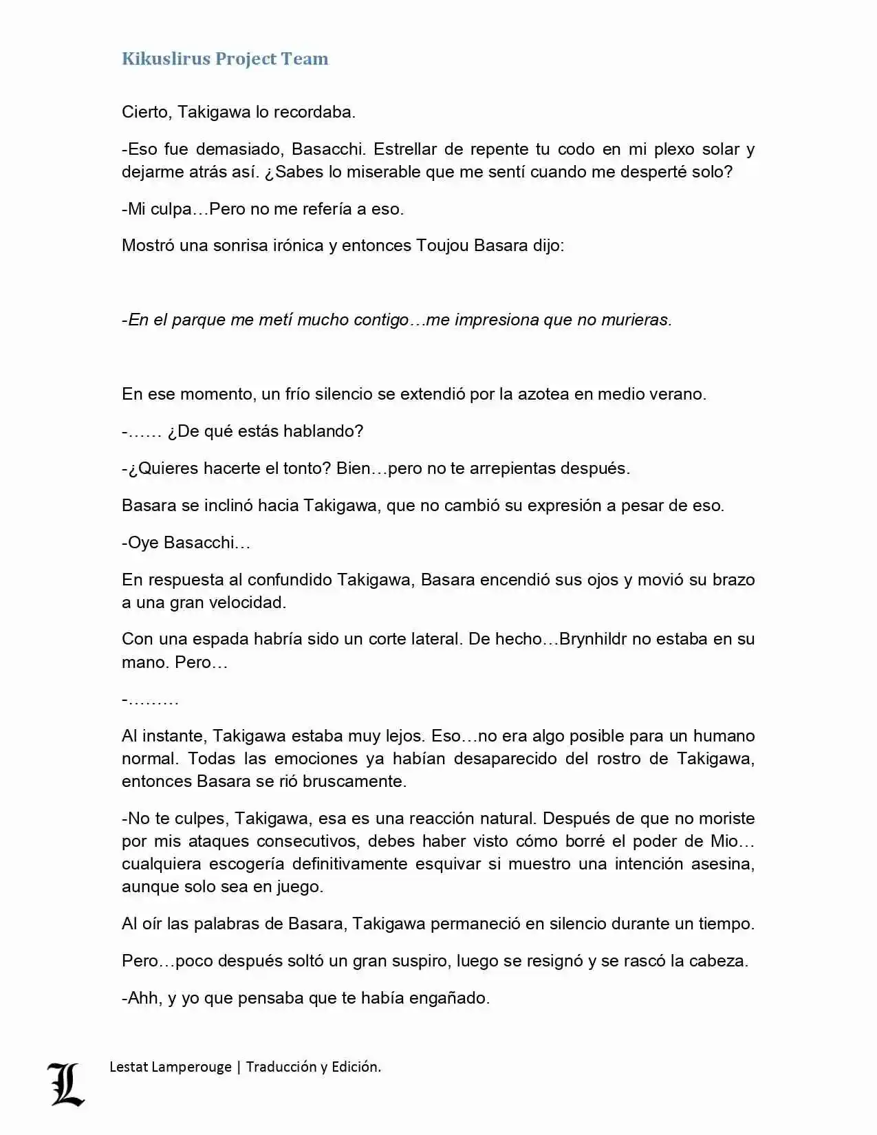 Shinmai Maou No Testament (Novela) (Novela) - Capítulo 5 - Página 3 - LectorTMOo