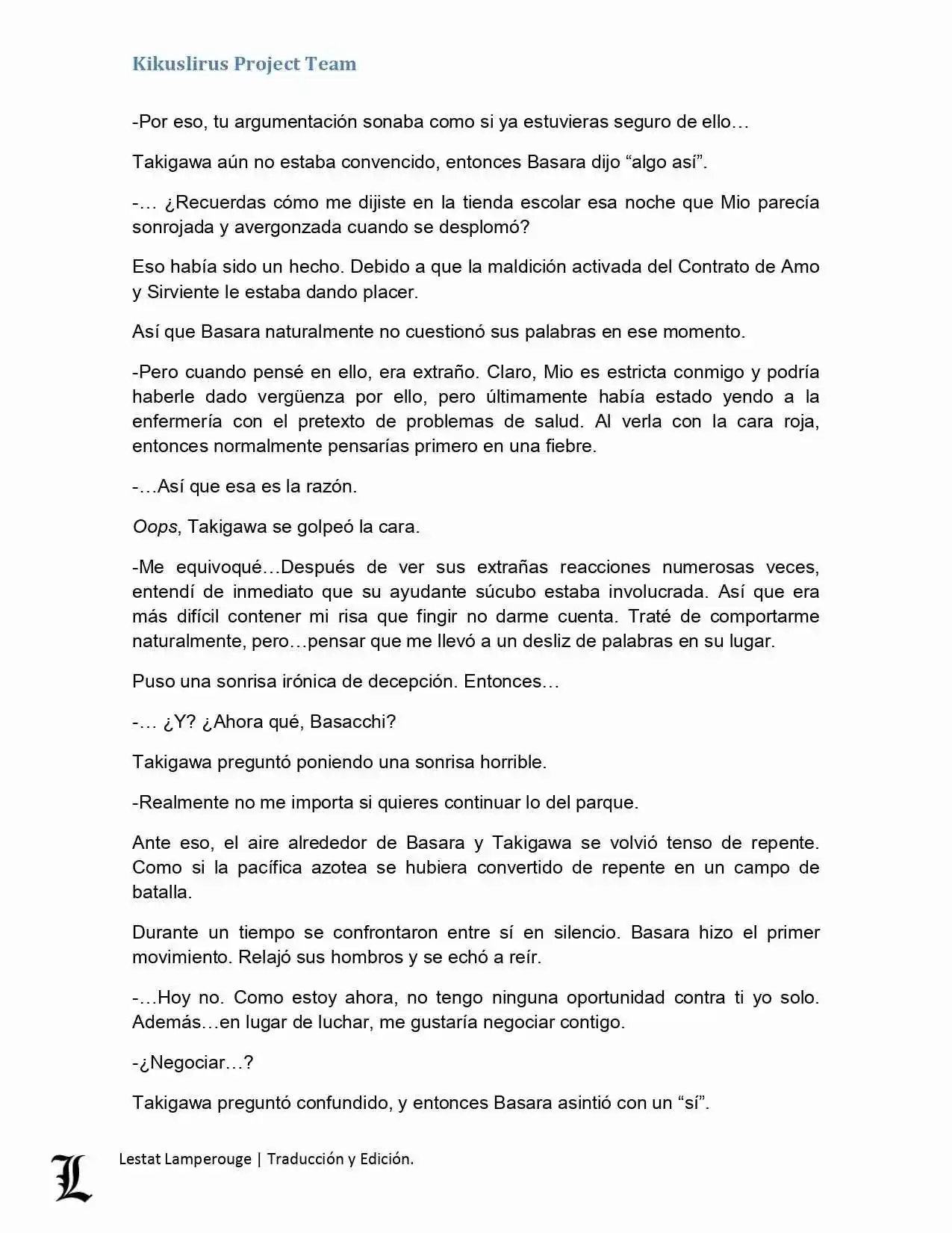 Shinmai Maou No Testament (Novela) (Novela) - Capítulo 5 - Página 5 - LectorTMOo