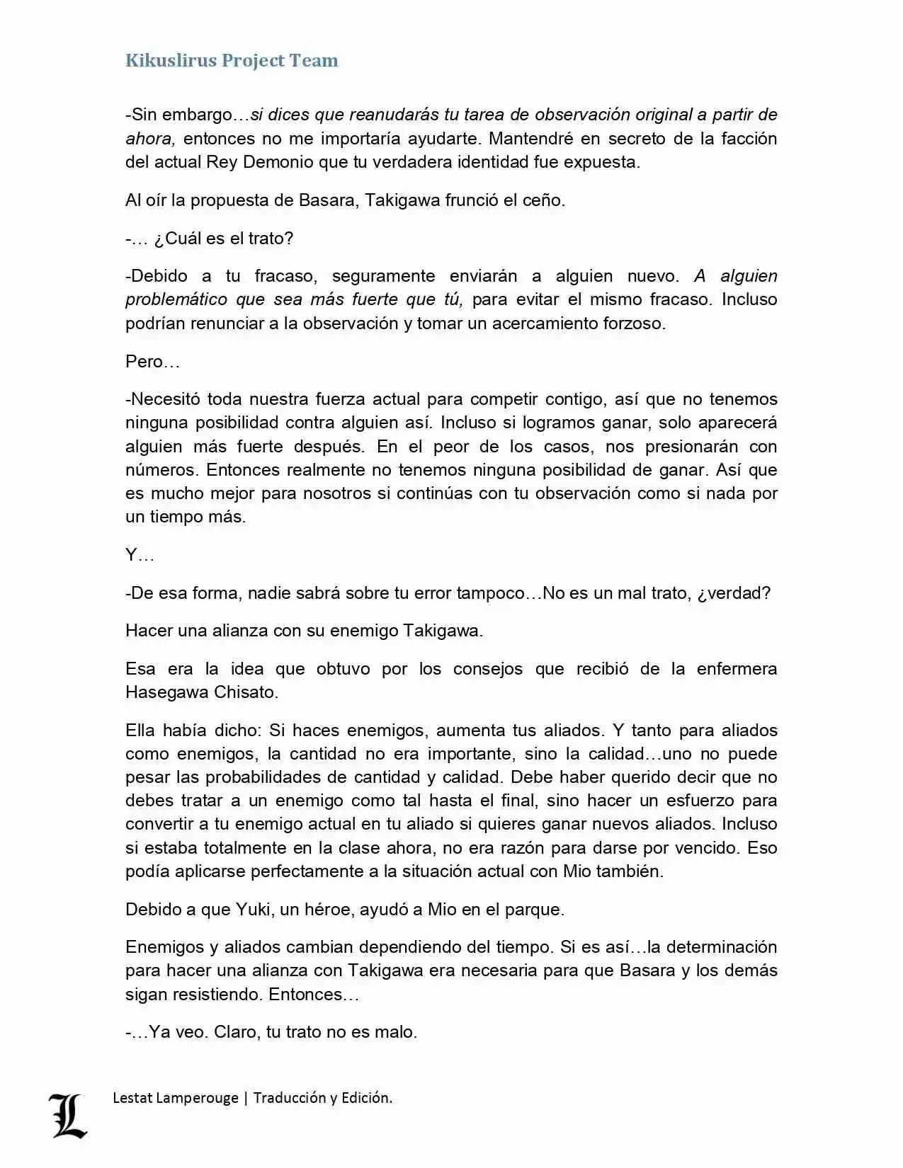 Shinmai Maou No Testament (Novela) (Novela) - Capítulo 5 - Página 7 - LectorTMOo