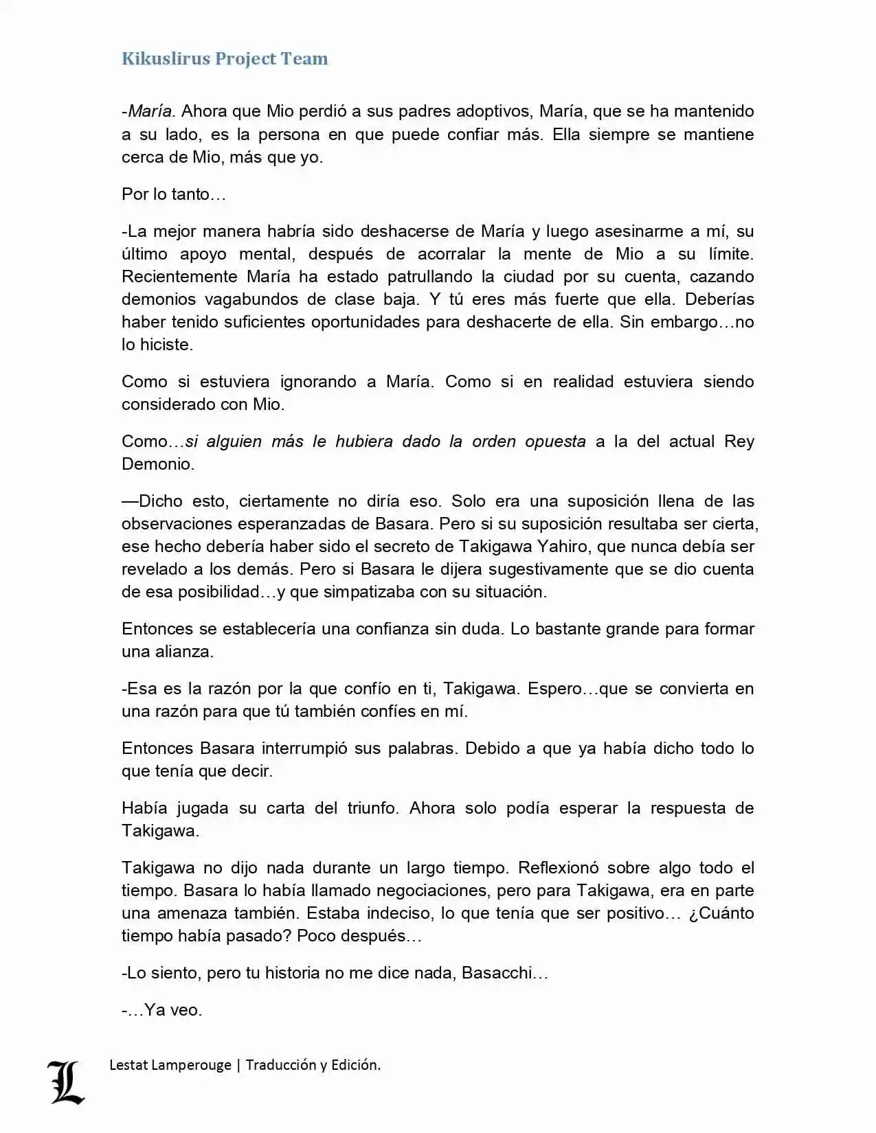 Shinmai Maou No Testament (Novela) (Novela) - Capítulo 5 - Página 9 - LectorTMOo
