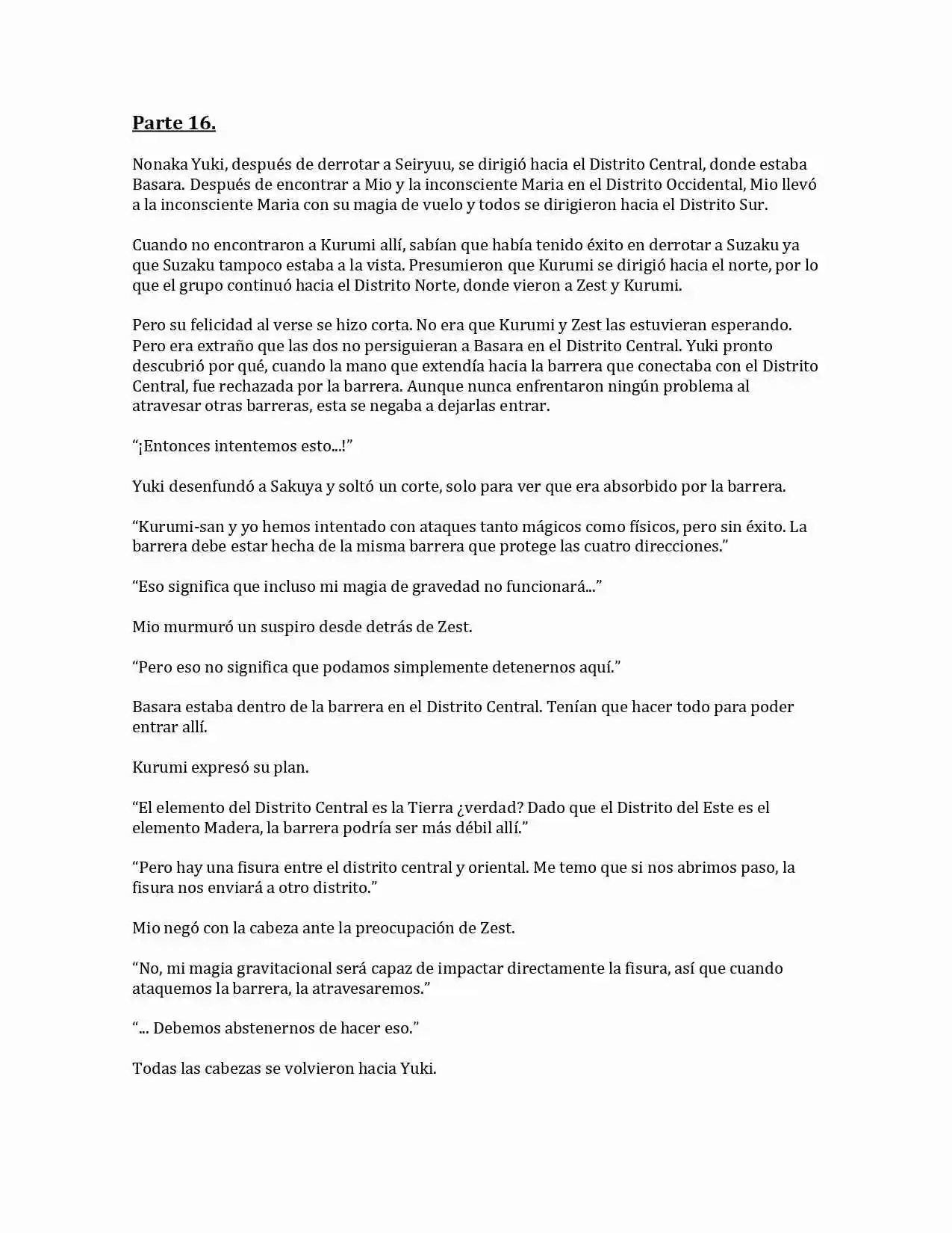 Shinmai Maou No Testament (Novela) (Novela) - Capítulo 50 - Página 38 - LectorTMOo