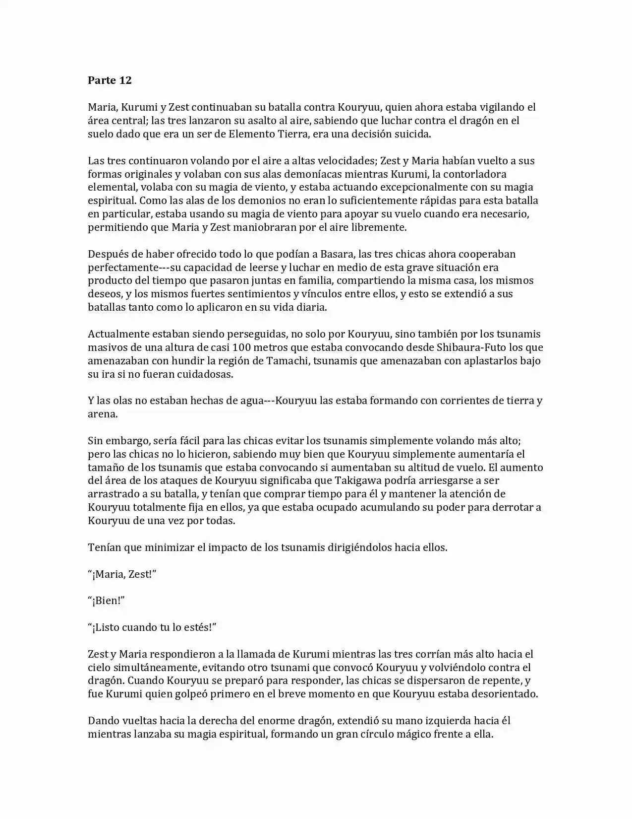 Shinmai Maou No Testament (Novela) (Novela) - Capítulo 55 - Página 48 - LectorTMOo