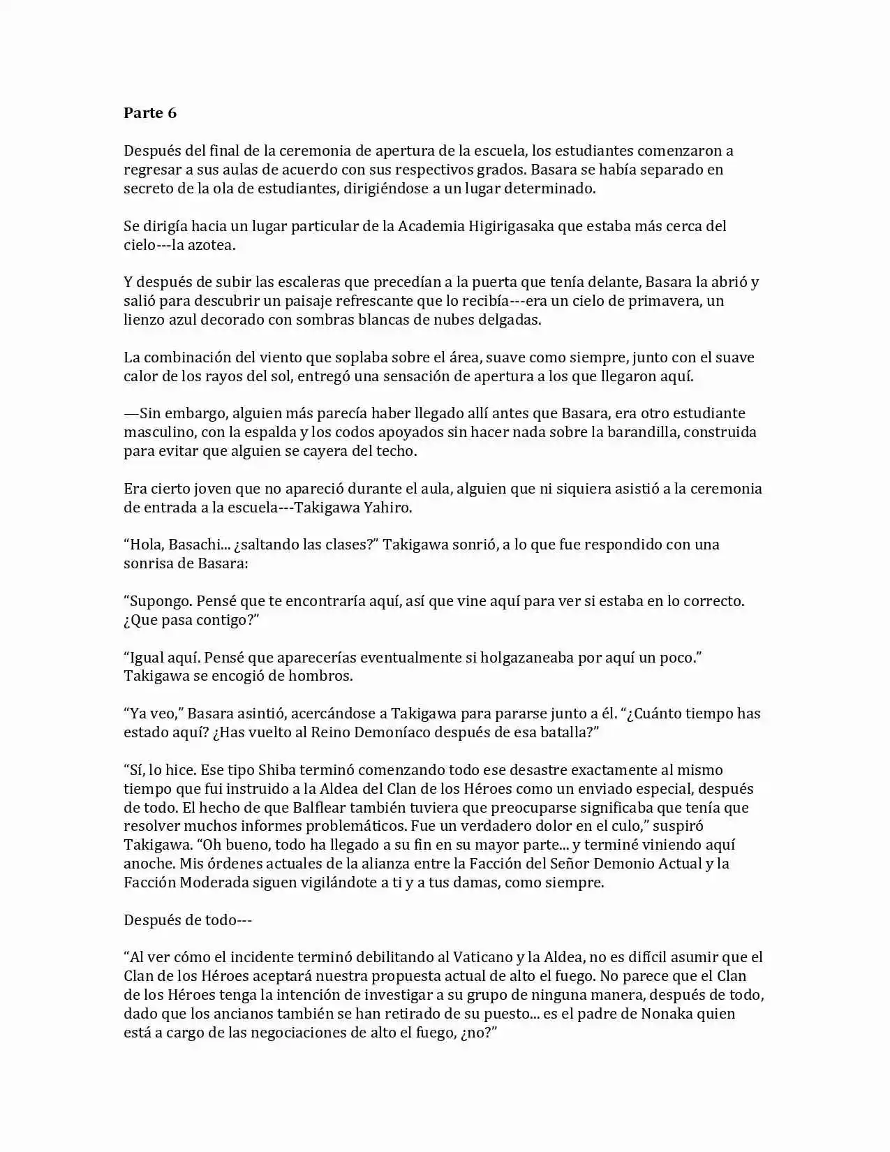 Shinmai Maou No Testament (Novela) (Novela) - Capítulo 56 - Página 29 - LectorTMOo