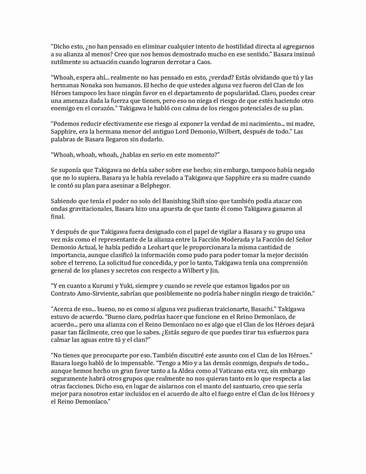 Shinmai Maou No Testament (Novela) (Novela) - Capítulo 56 - Página 35 - LectorTMOo