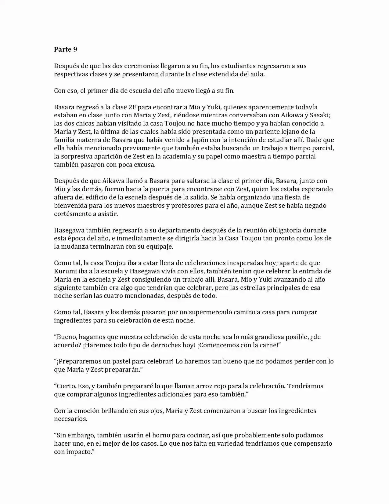 Shinmai Maou No Testament (Novela) (Novela) - Capítulo 56 - Página 46 - LectorTMOo