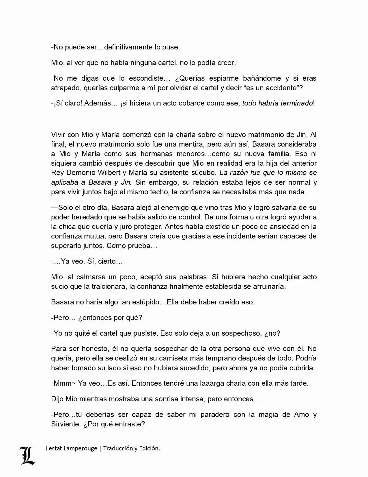 Shinmai Maou No Testament (Novela) (Novela) - Capítulo 6 - Página 13 - LectorTMOo