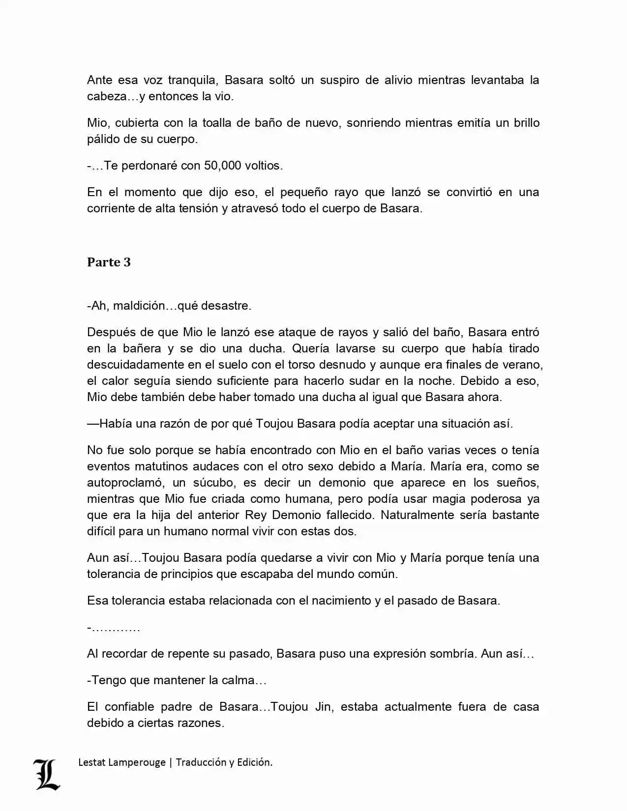 Shinmai Maou No Testament (Novela) (Novela) - Capítulo 6 - Página 15 - LectorTMOo