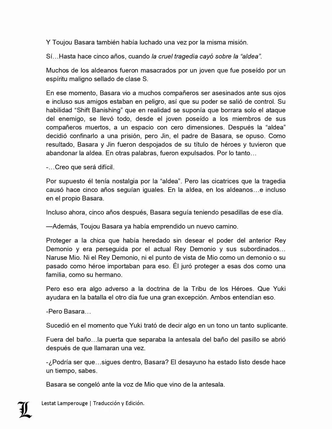 Shinmai Maou No Testament (Novela) (Novela) - Capítulo 6 - Página 21 - LectorTMOo
