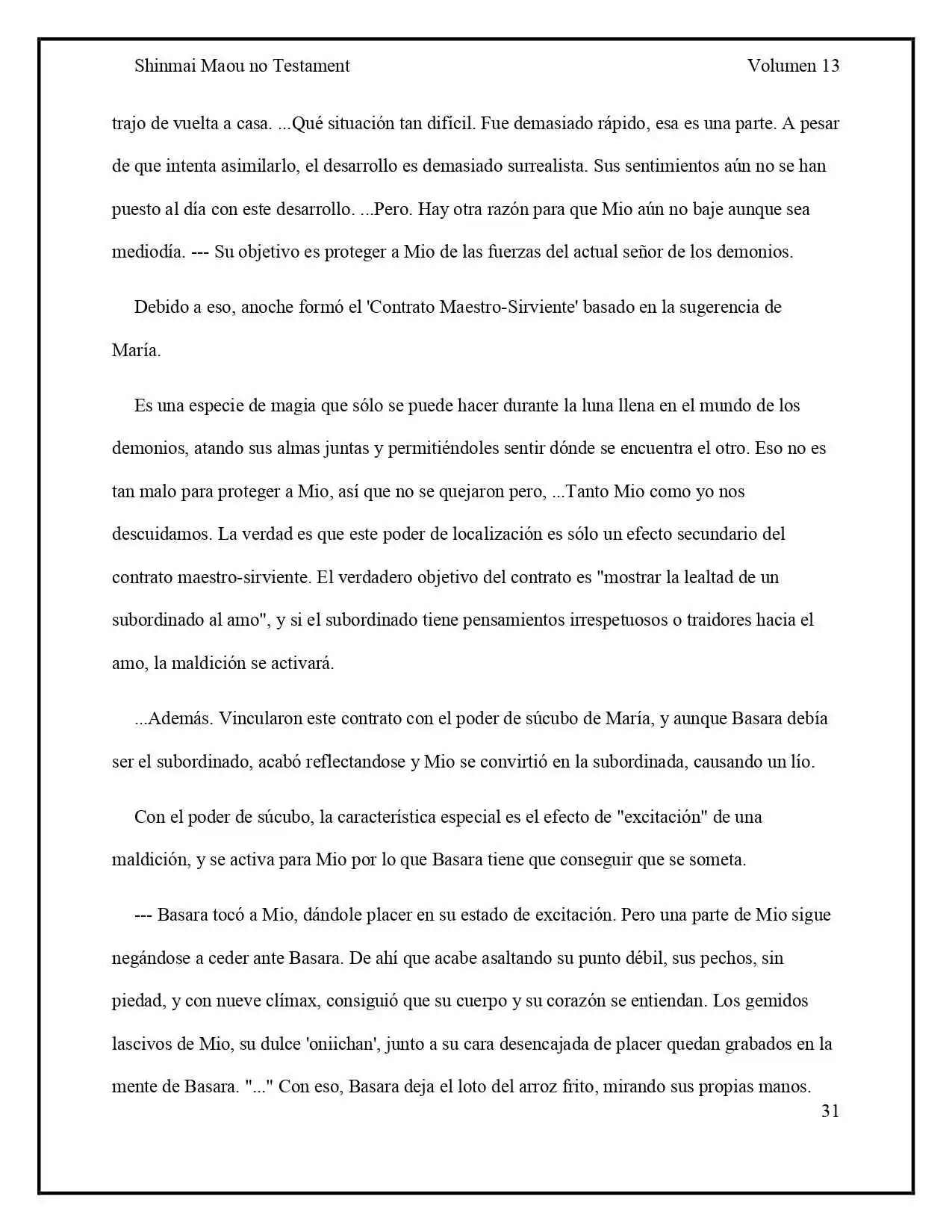 Shinmai Maou No Testament (Novela) (Novela) - Capítulo 61 - Página 4 - LectorTMOo