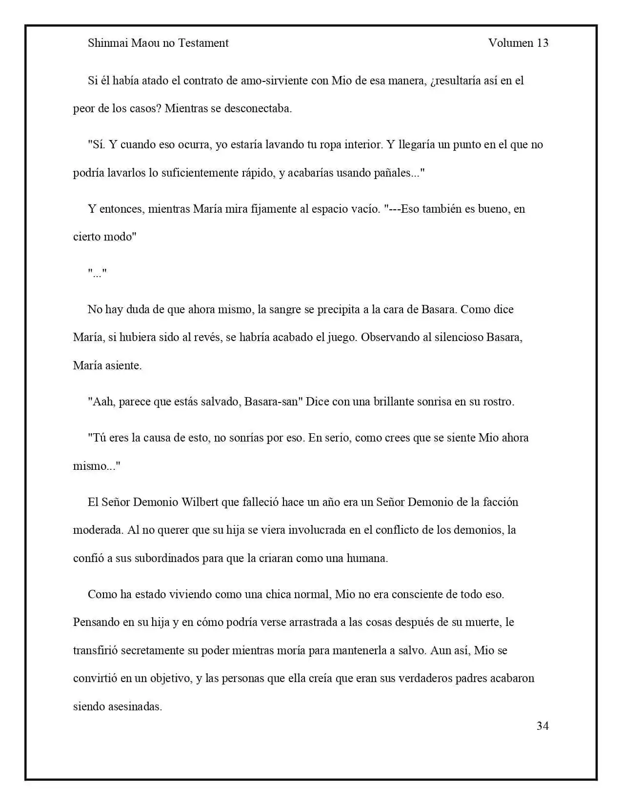 Shinmai Maou No Testament (Novela) (Novela) - Capítulo 61 - Página 7 - LectorTMOo